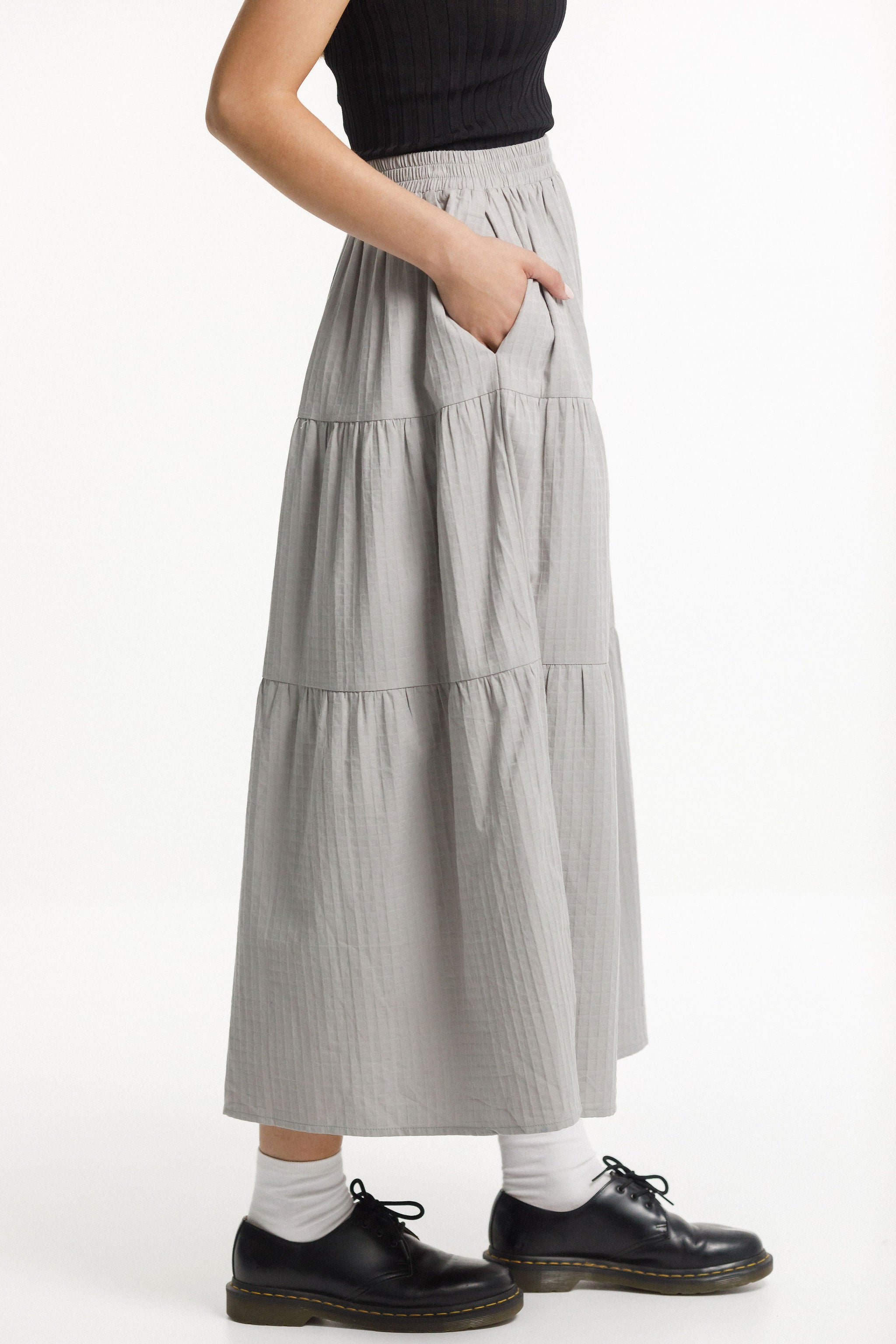 Clara Skirt Replen - Grey