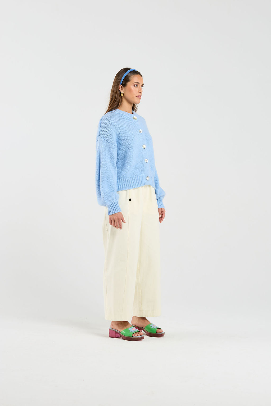 Chloe Cardigan - Bluebell