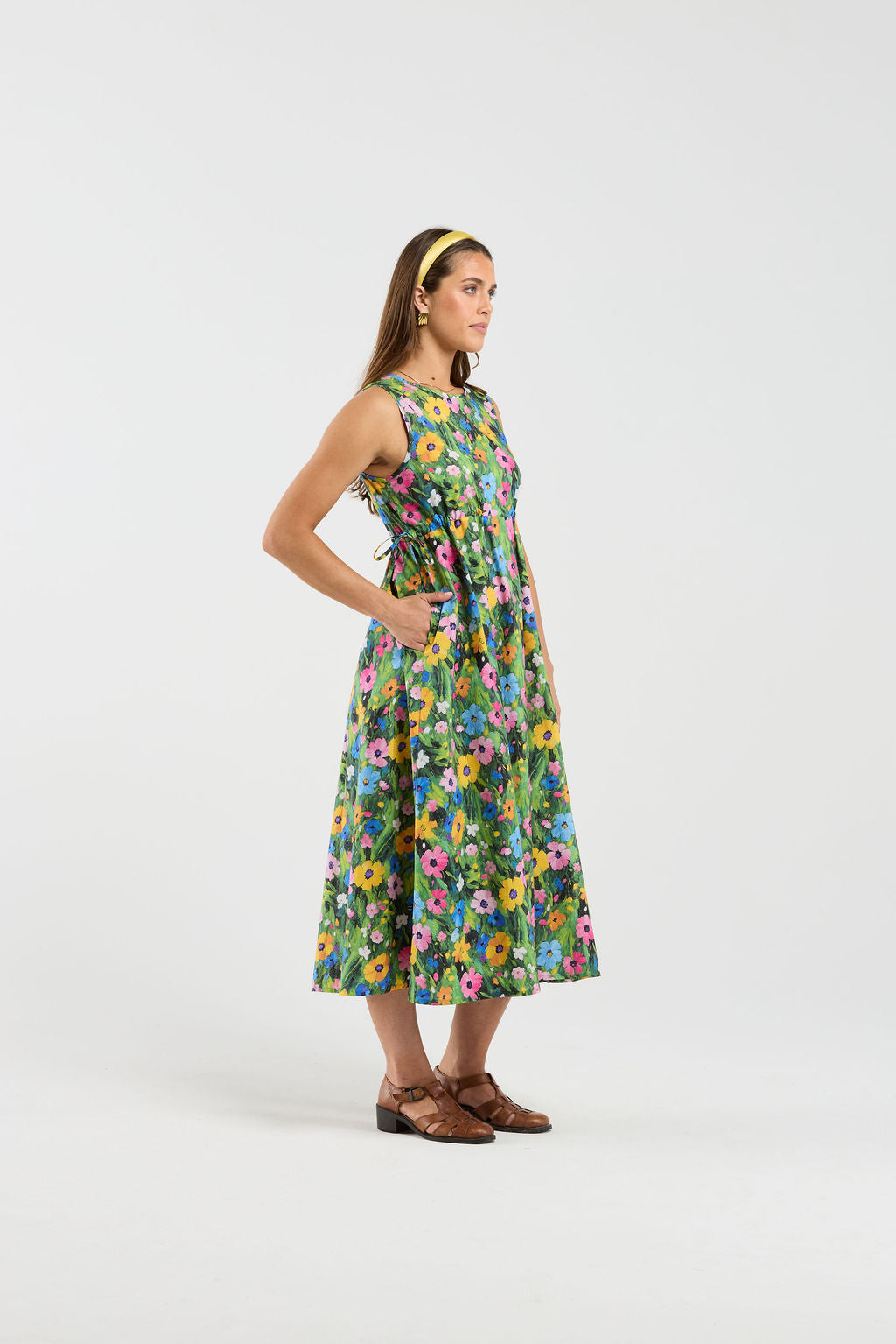 Cintrana Dress - Floraburst