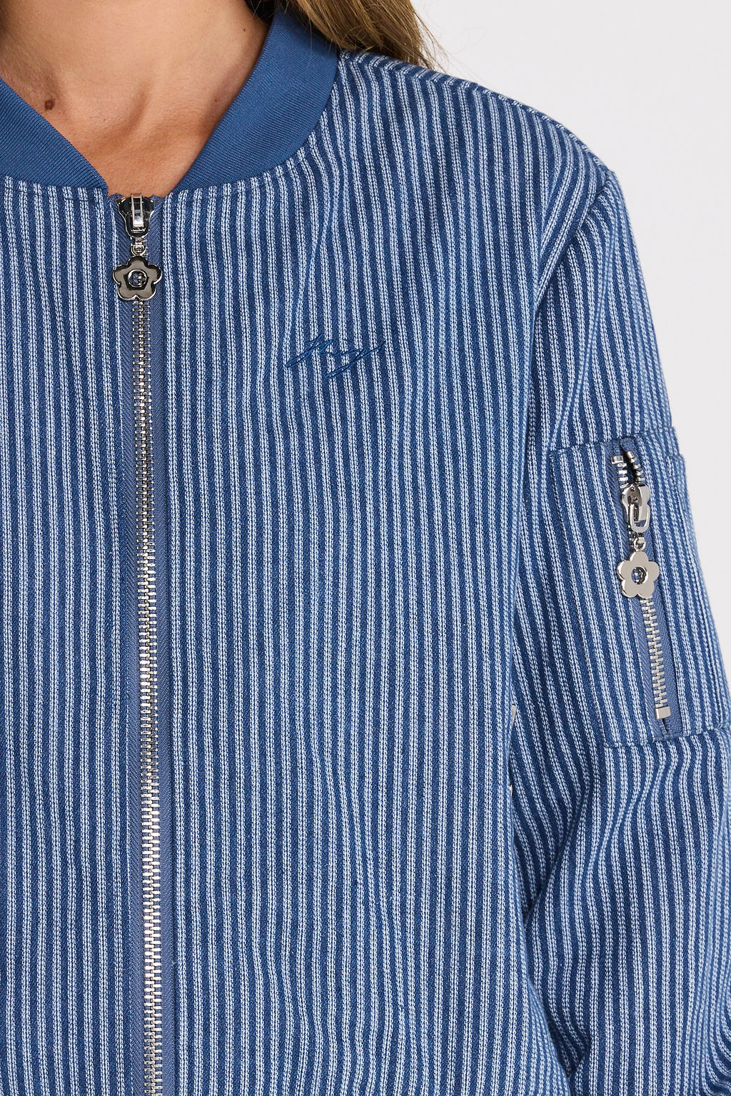 Flight Jacket - Skyline Denim