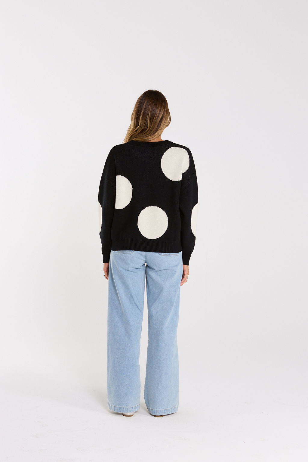 Spottie Jumper - Black