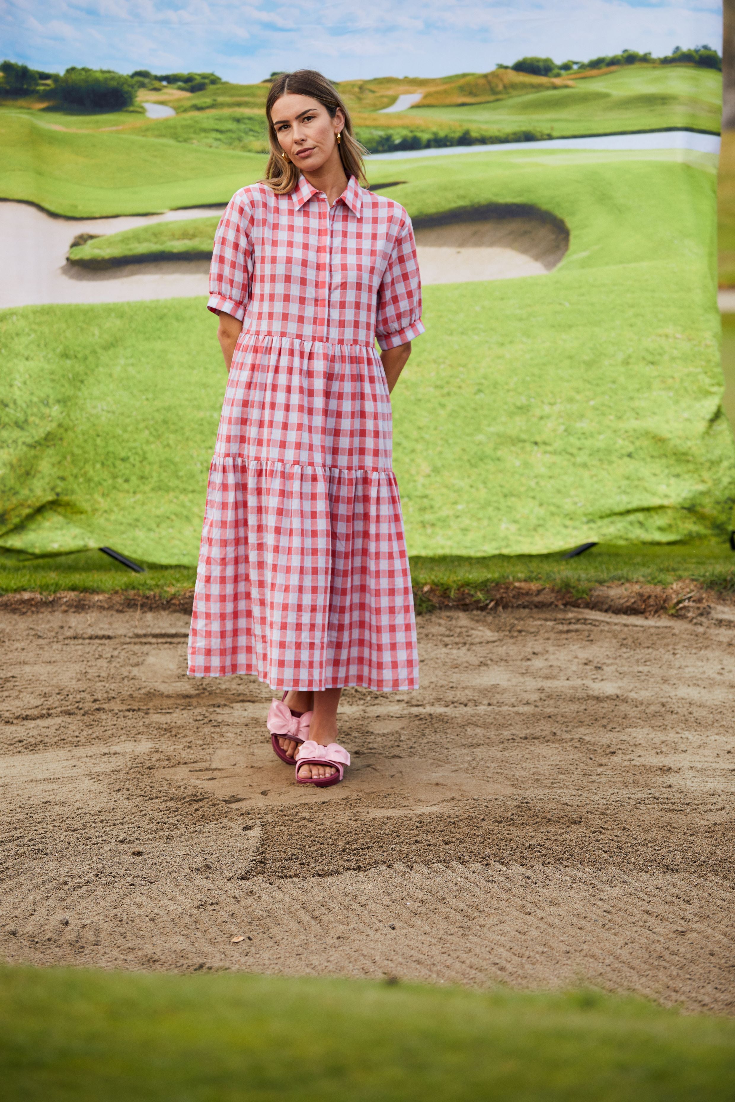 Coming Soon - Luna Dress - Check Mate