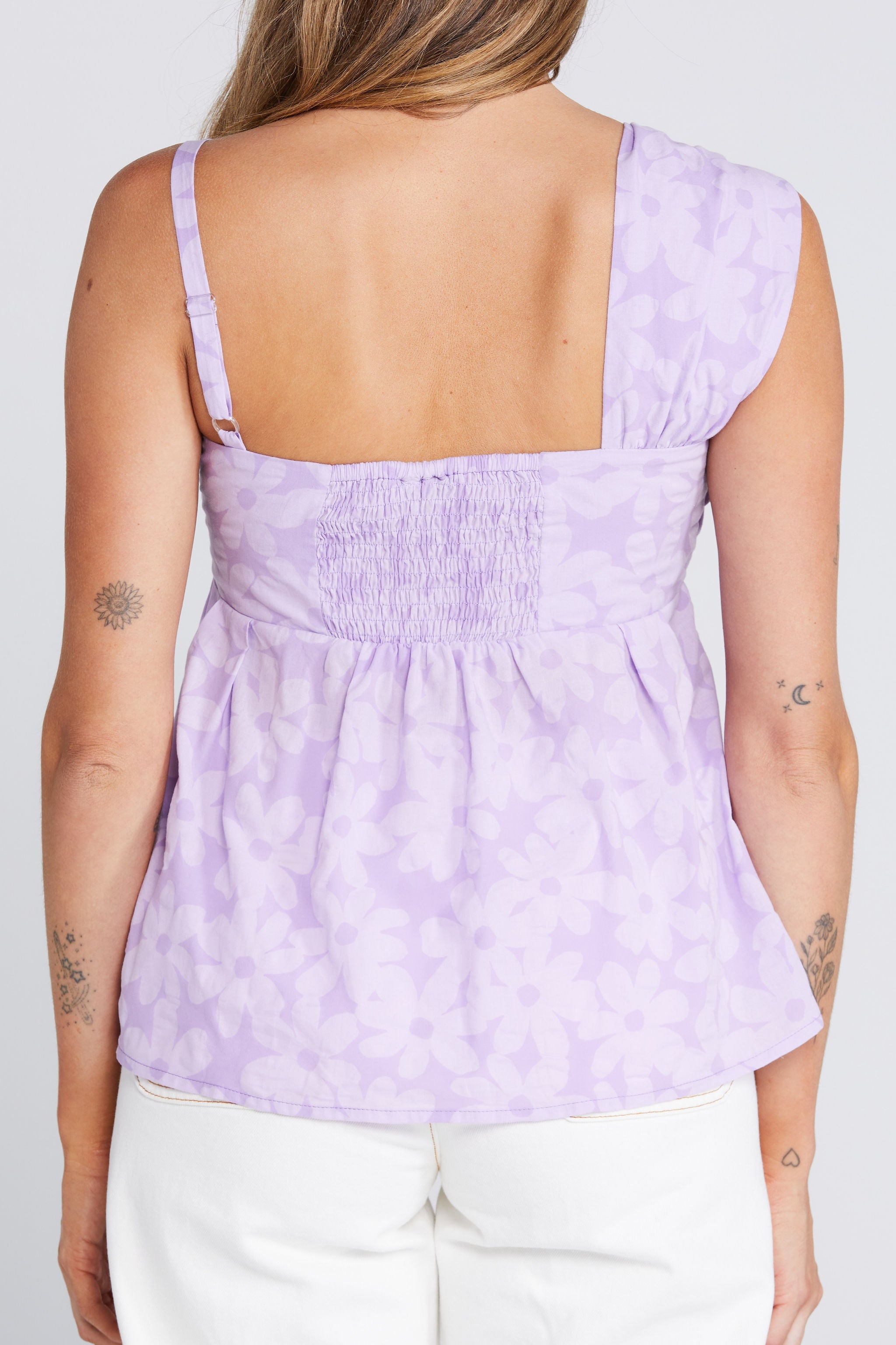 Lexi Top - Violet Daisy