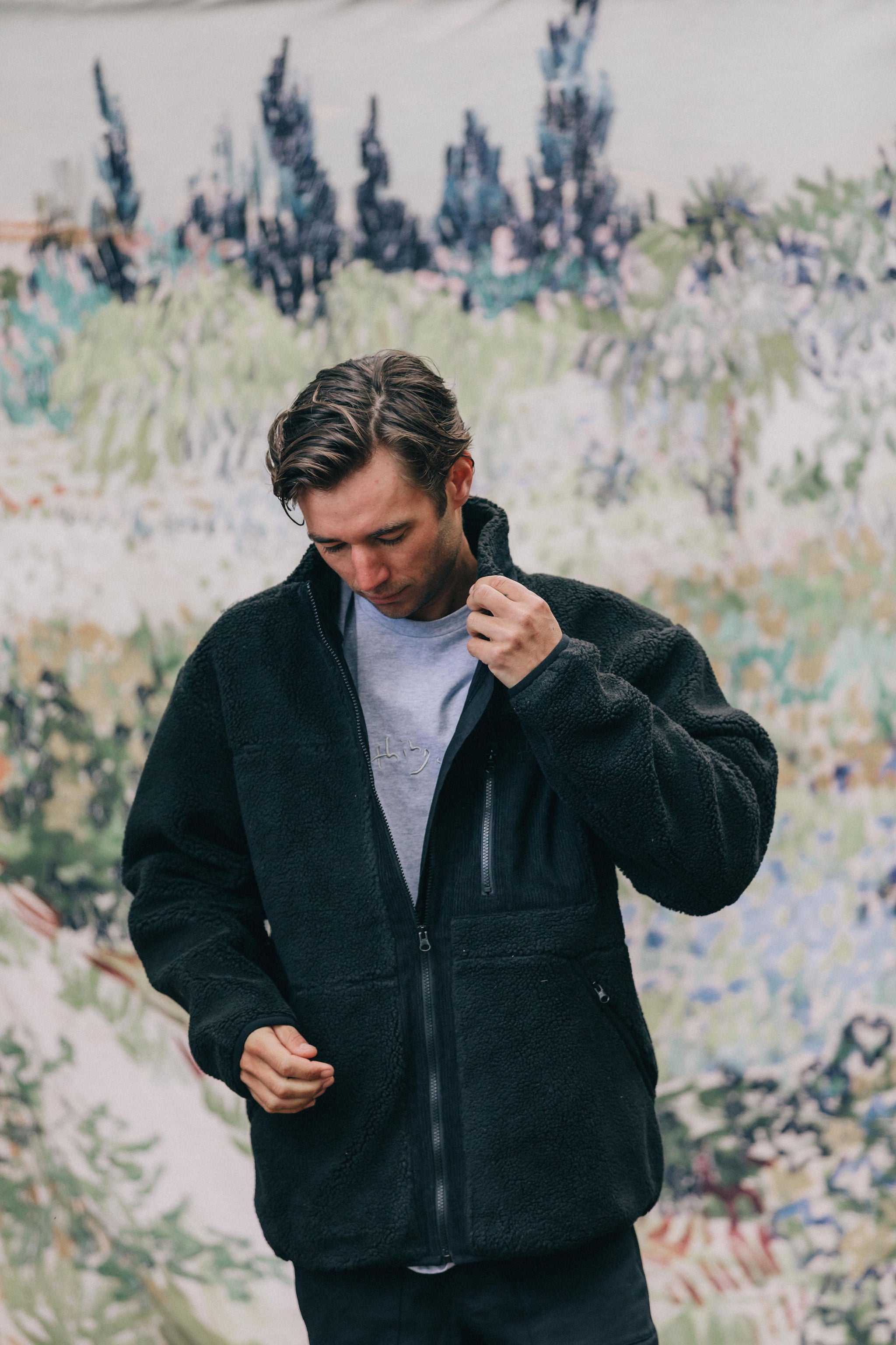 Sherpa Jacket - Black