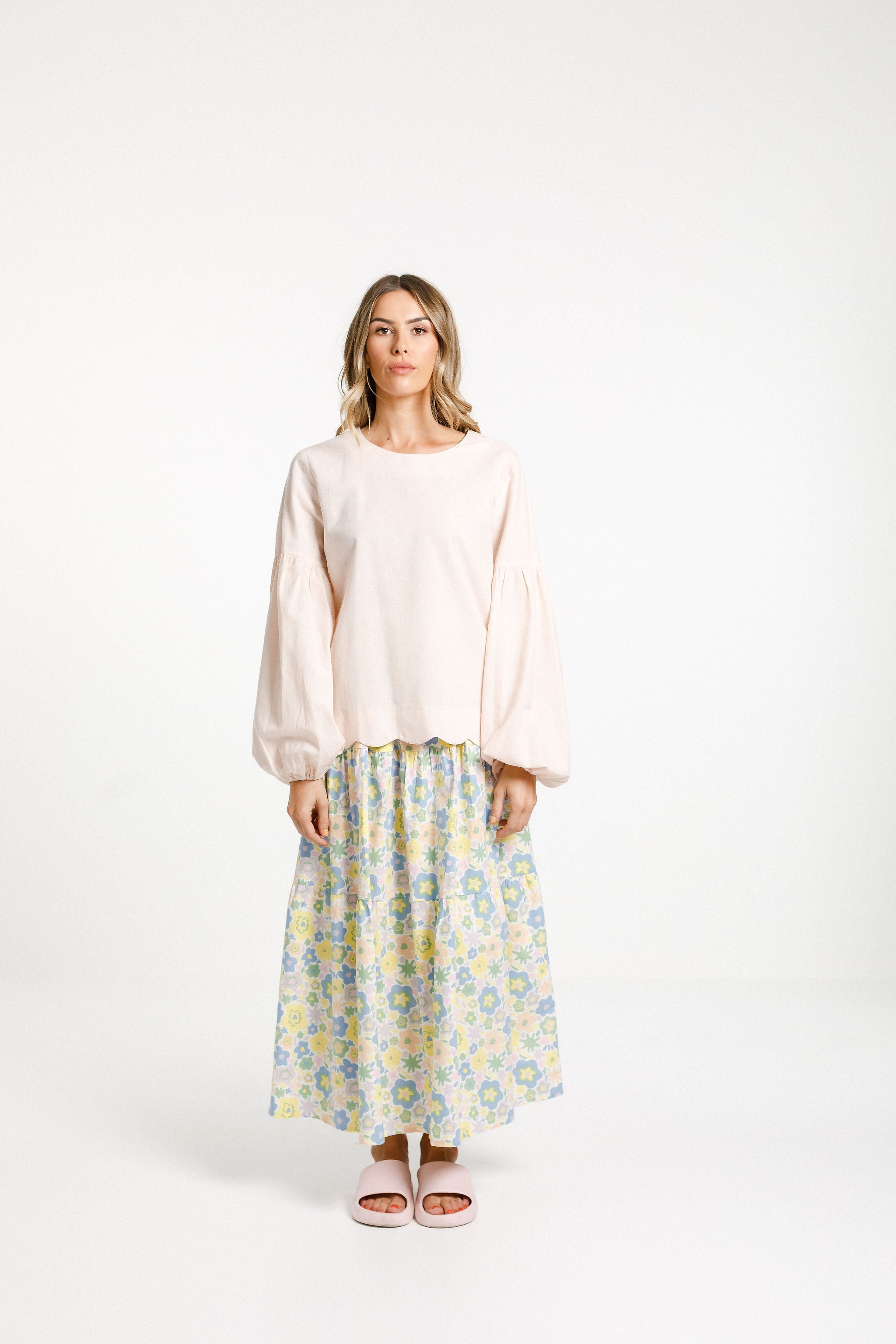 Wistfully Top - Sale - Peachy
