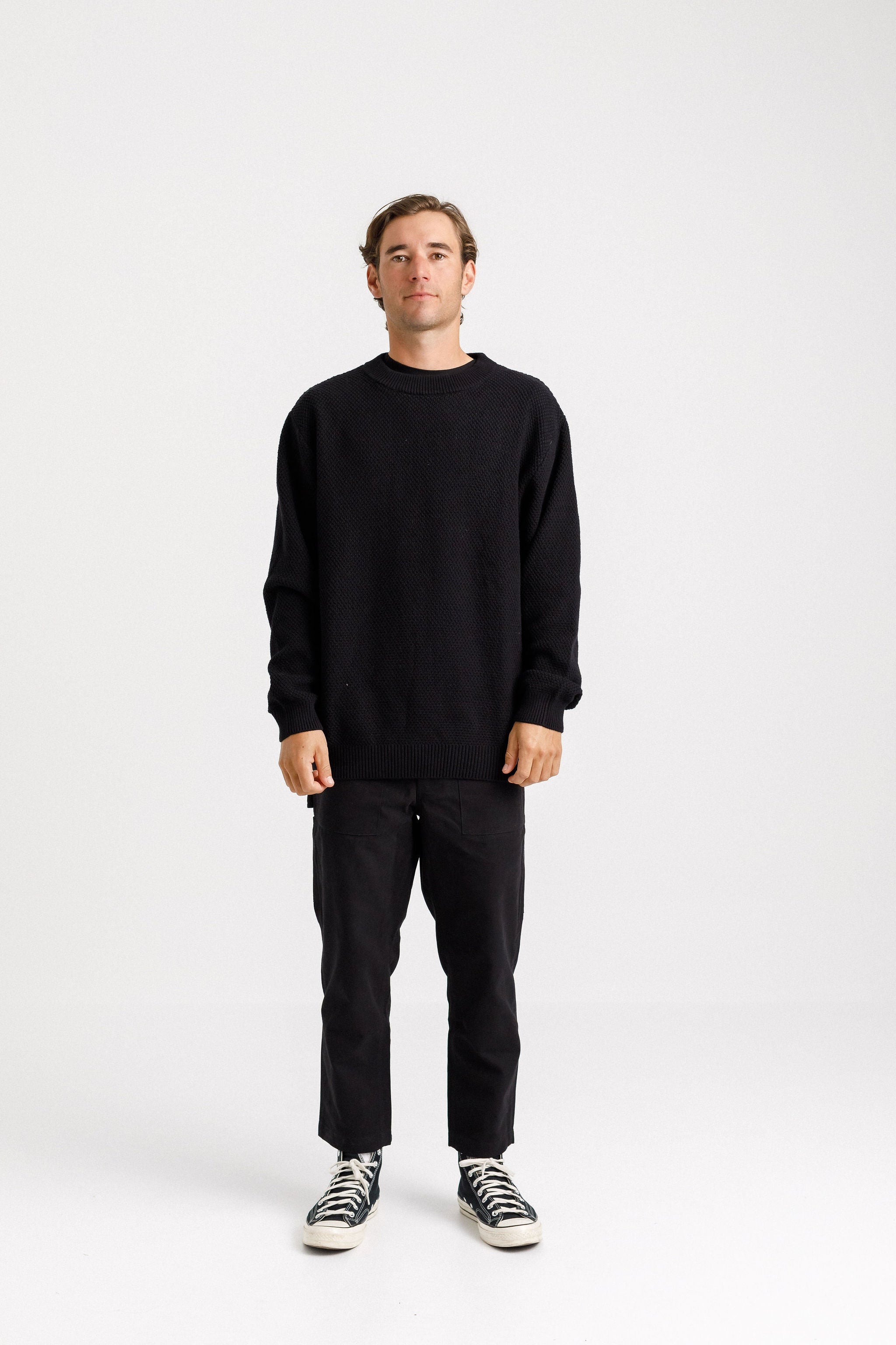Attic Sweater - Sale - Black