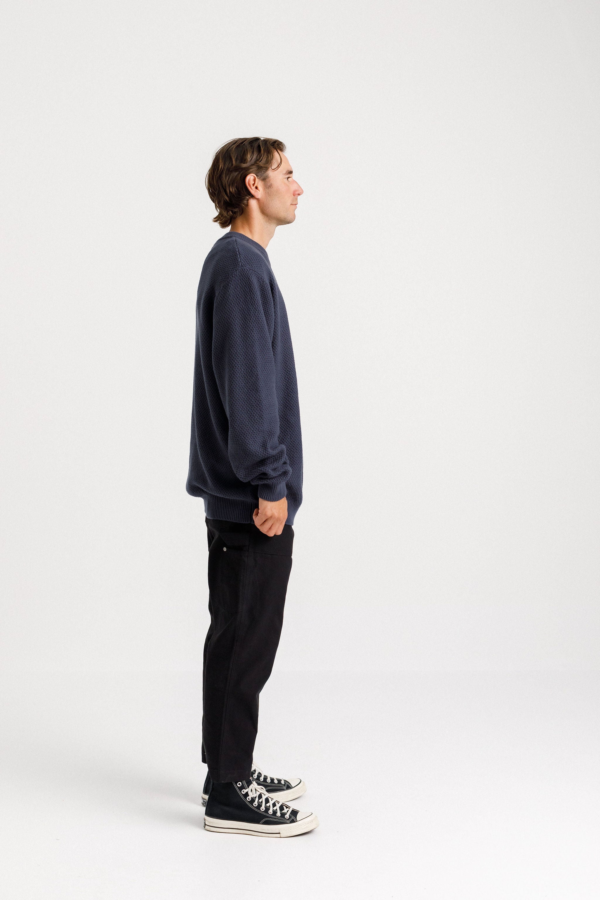 Attic Sweater - French Navy