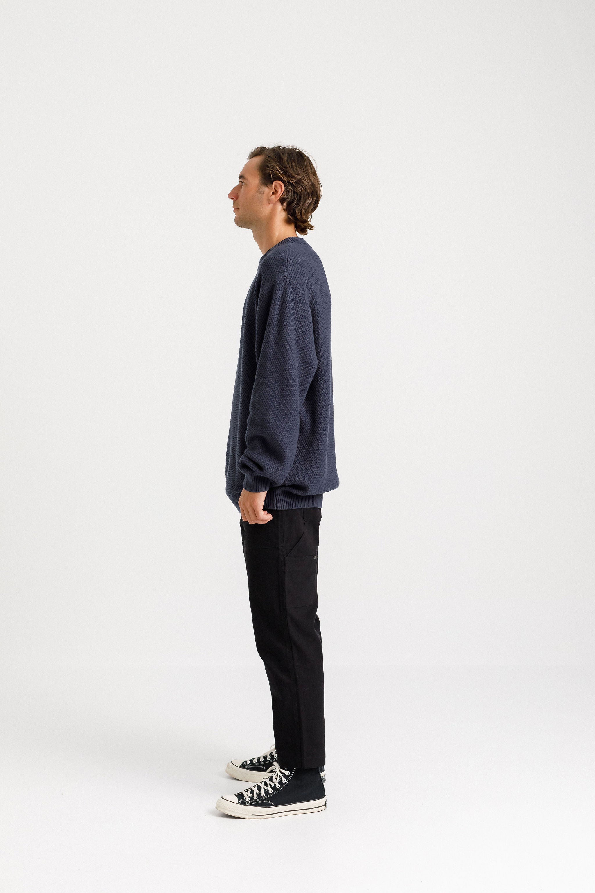 Attic Sweater - French Navy