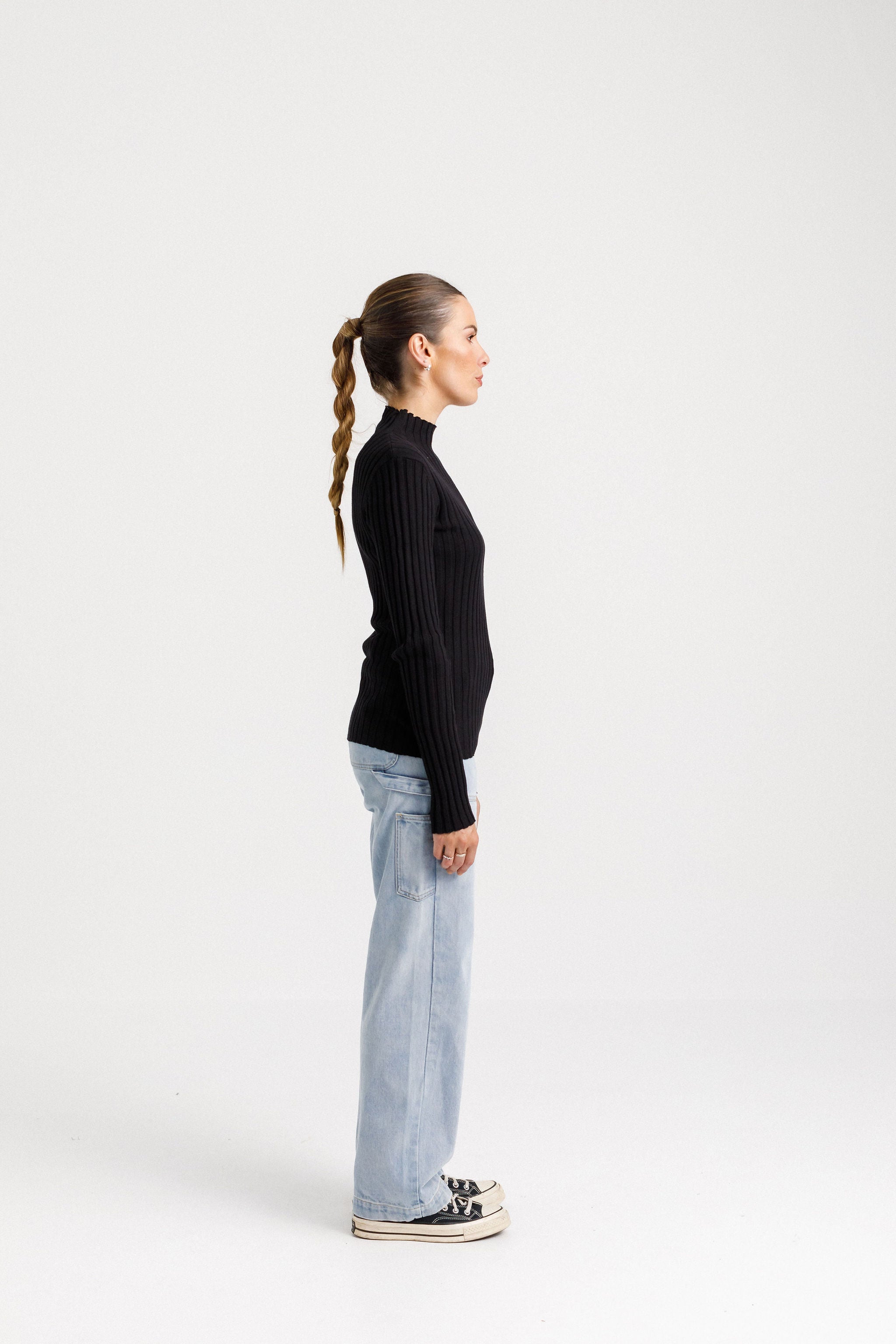 Turtle Neck - Black