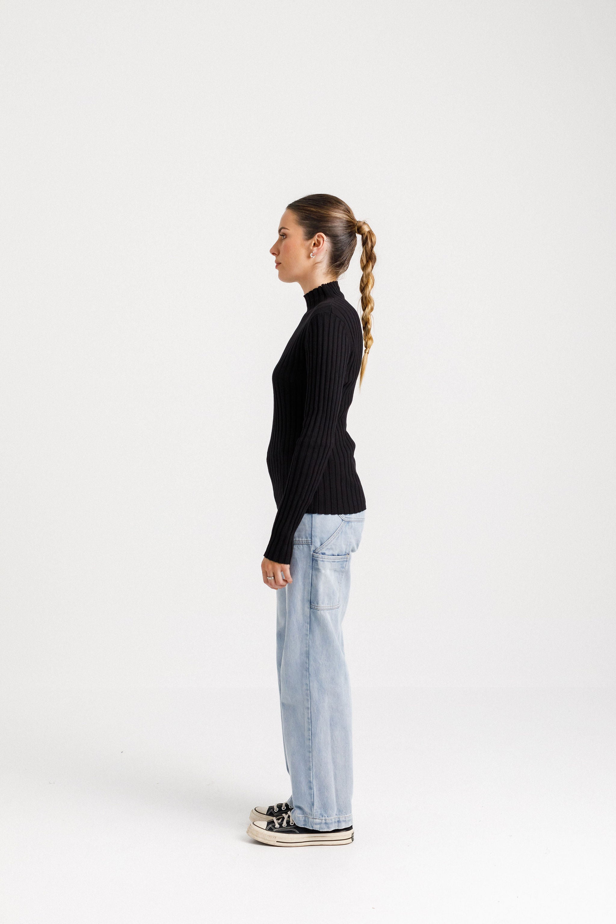 Turtle Neck - Black