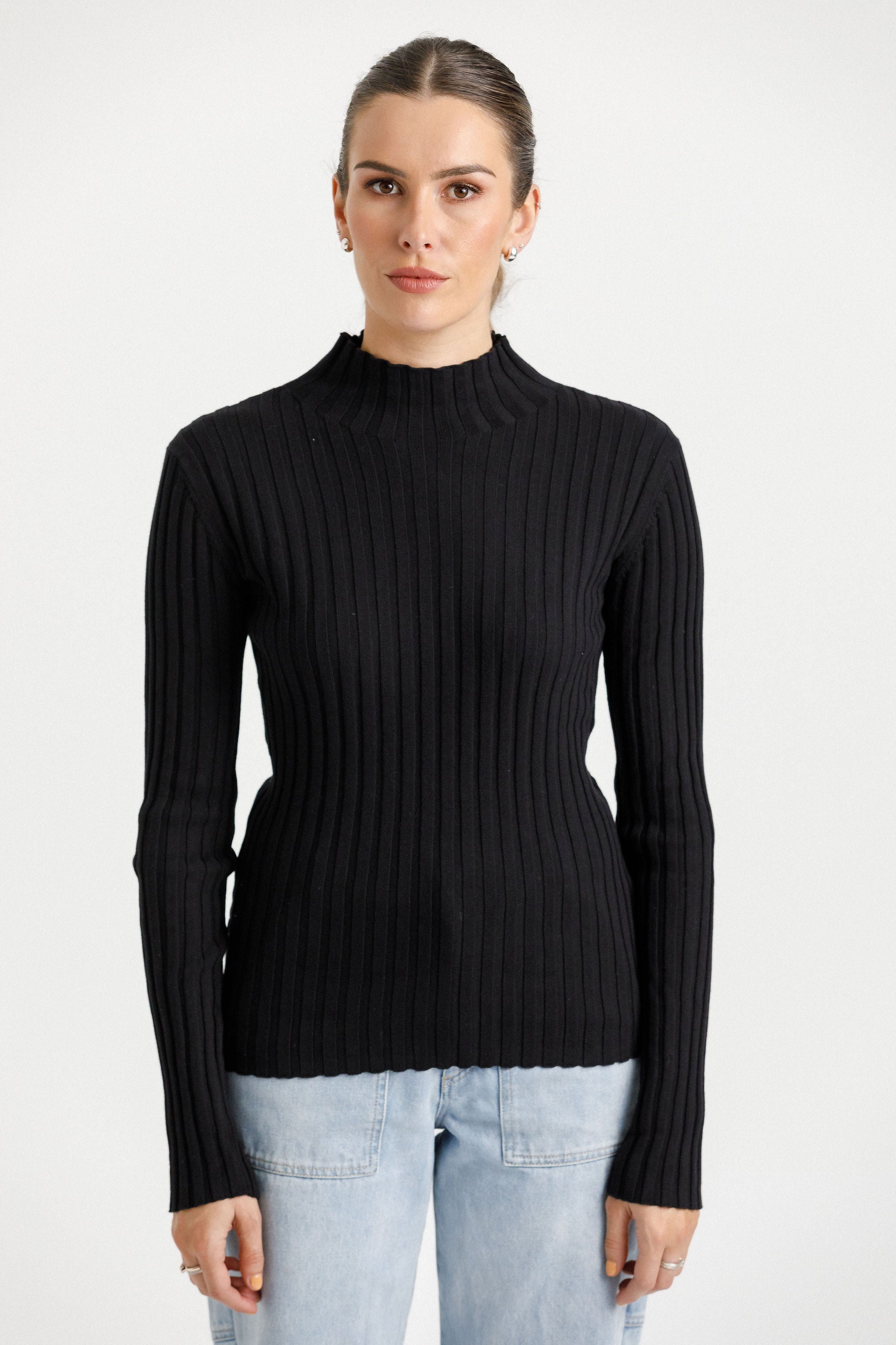 Turtle Neck - Black