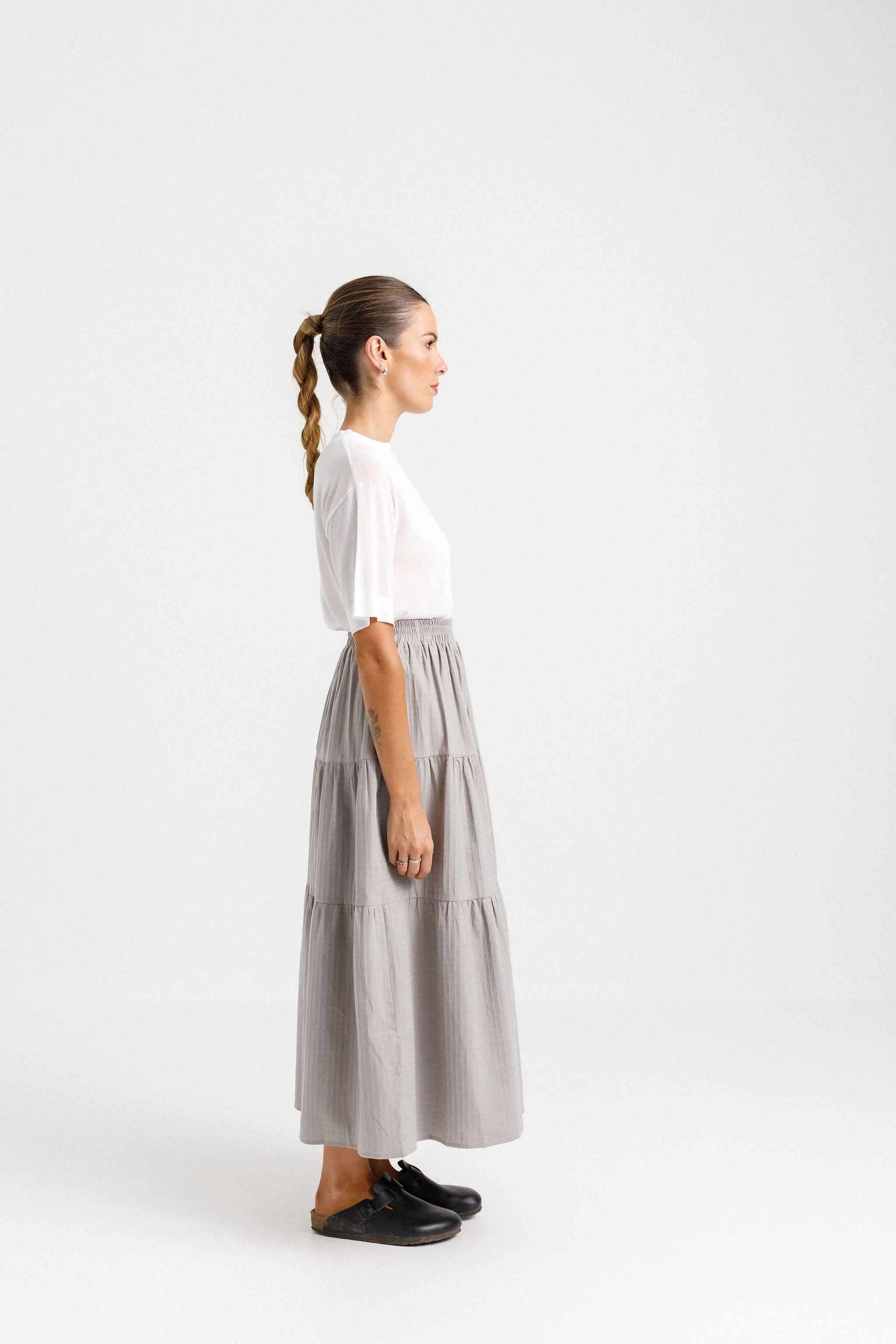 Clara Skirt Replen - Grey