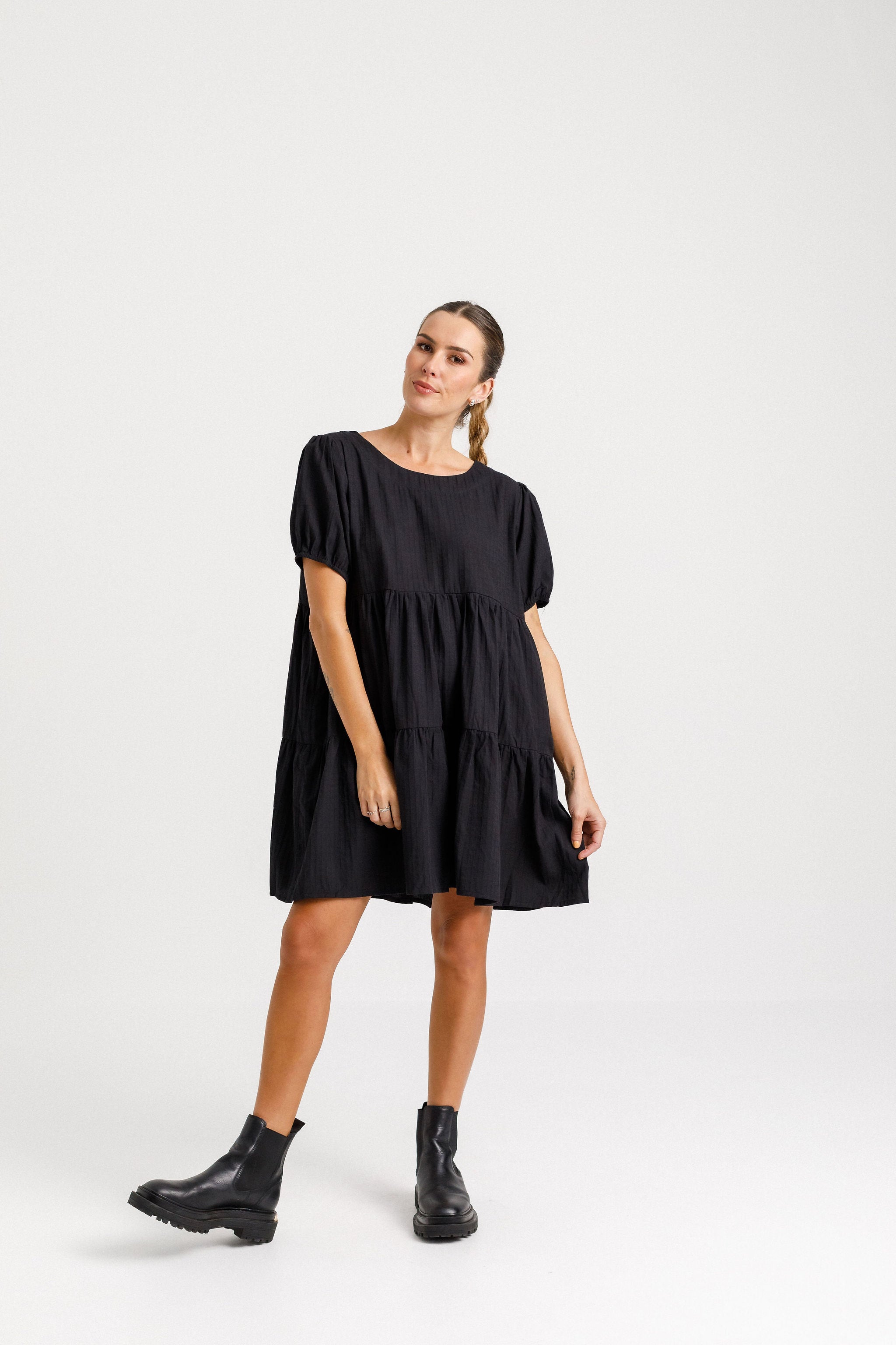Whirl Dress Replen - Black