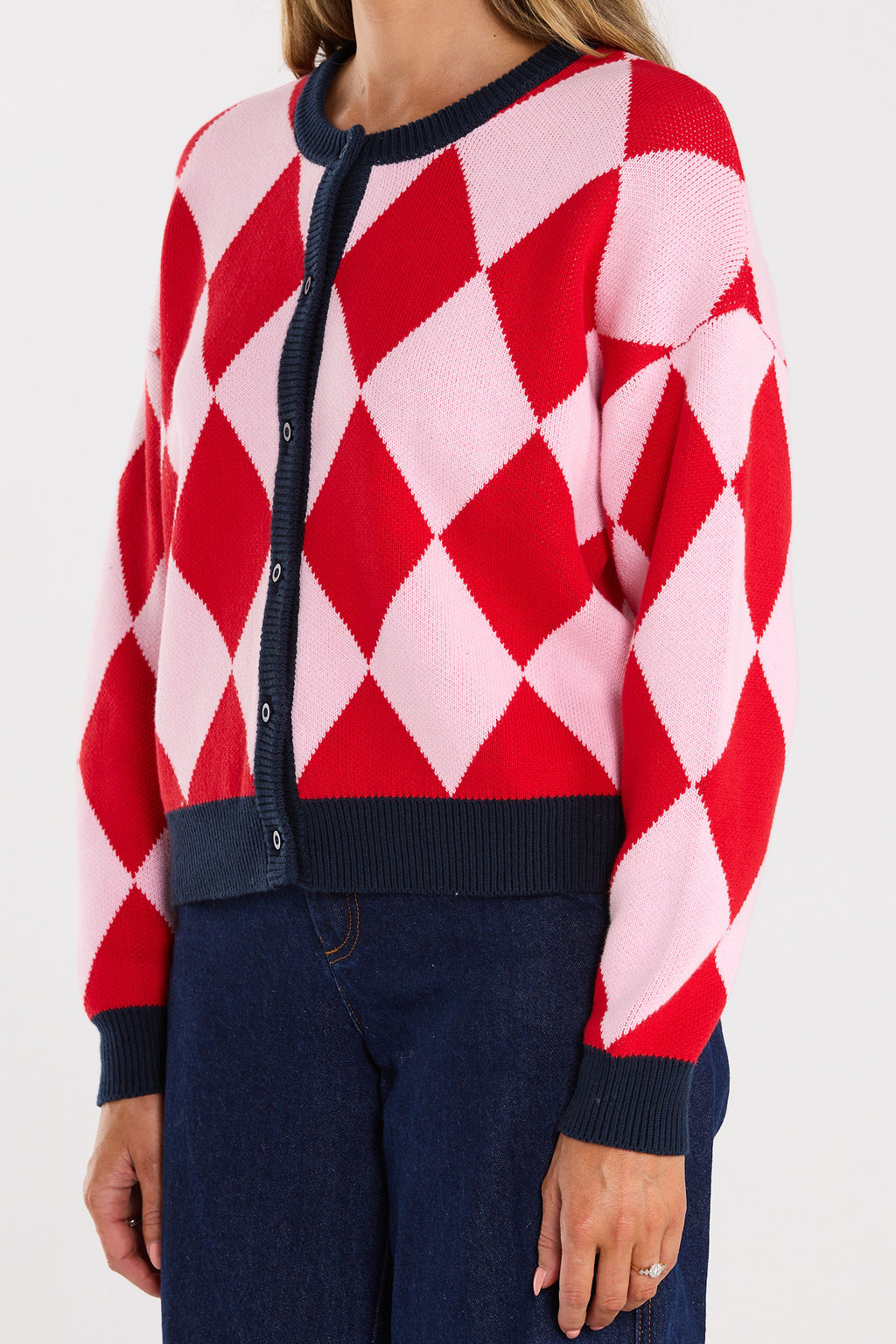 Coming Soon - Gemma Cardigan - Cherry Milkshake