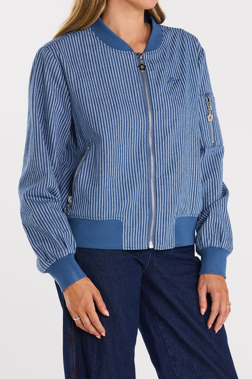 Flight Jacket - Skyline Denim