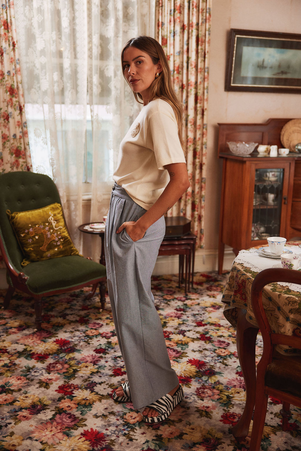 Coming Soon - Ciro Pant - Onyx Grain