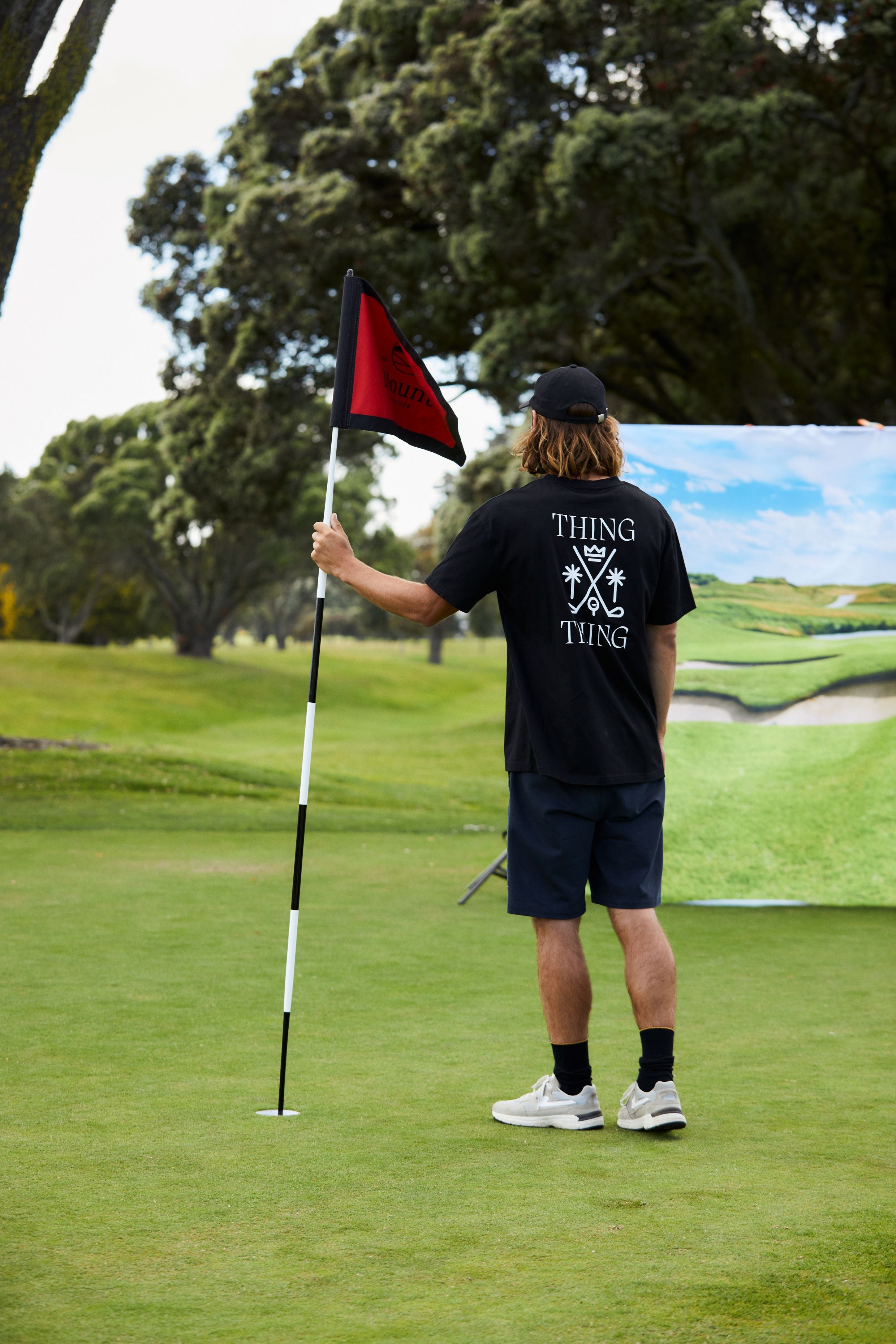 Coming Soon - Ample Tee - Black Golf Thing