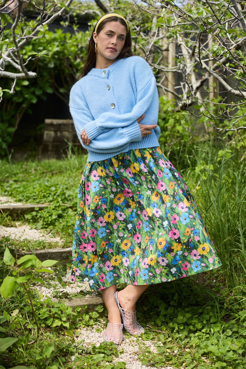 Chloe Cardigan - Bluebell