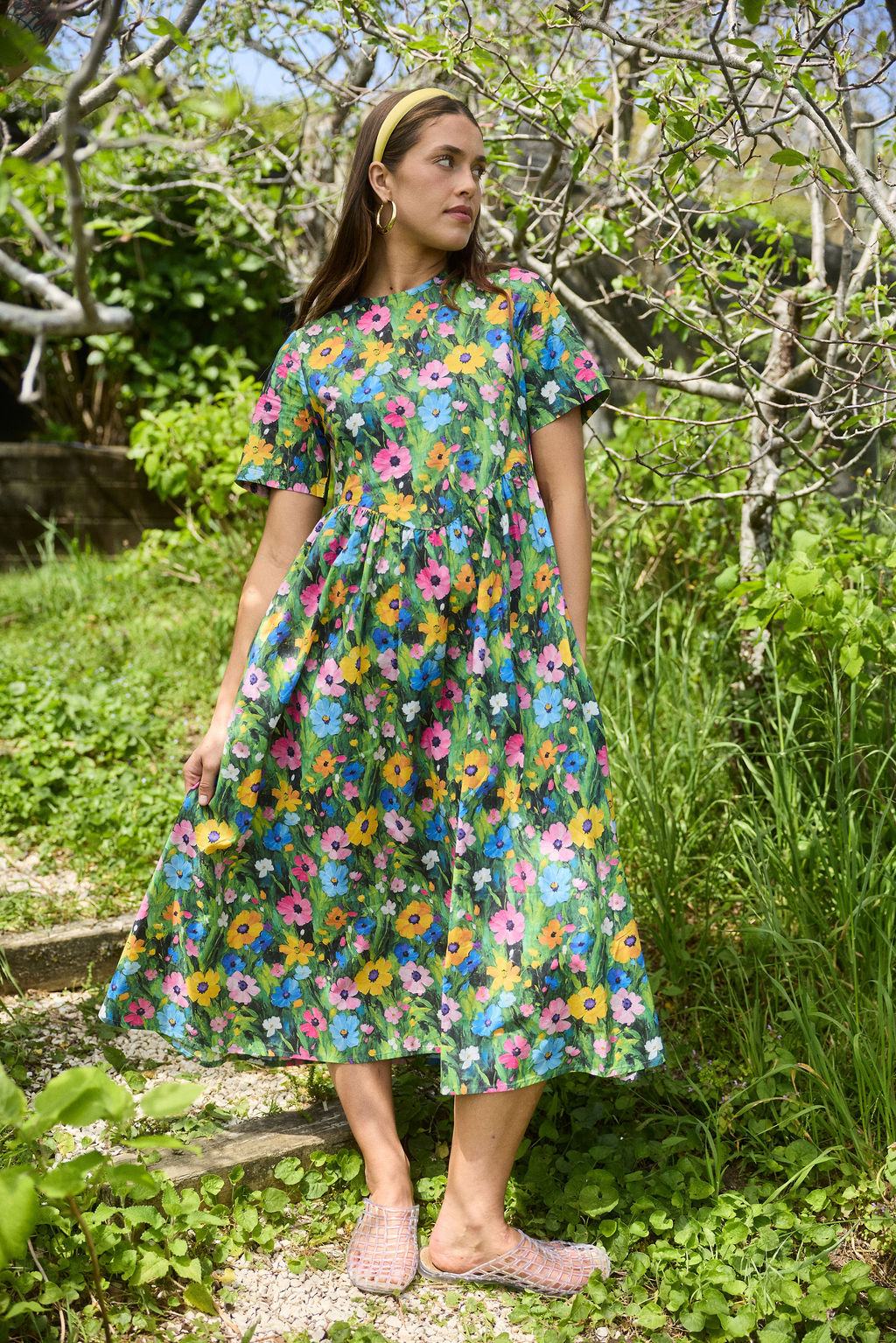 Lucette Dress - Floraburst