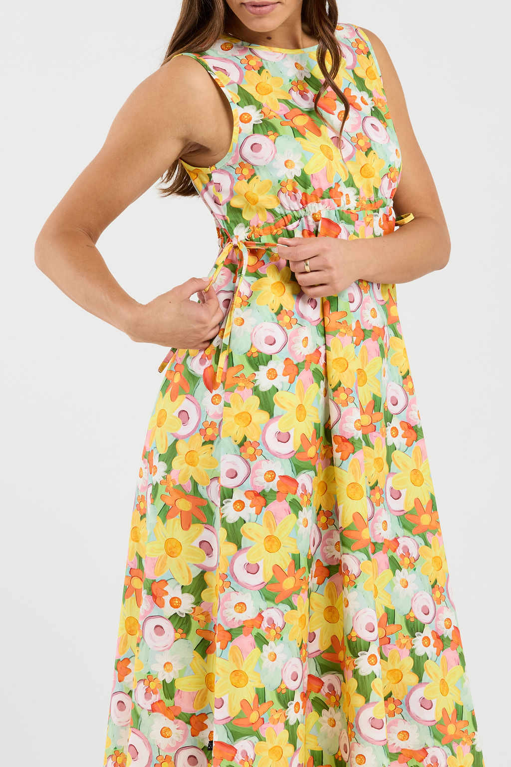 Cintrana Dress - Fruit Salad Floral