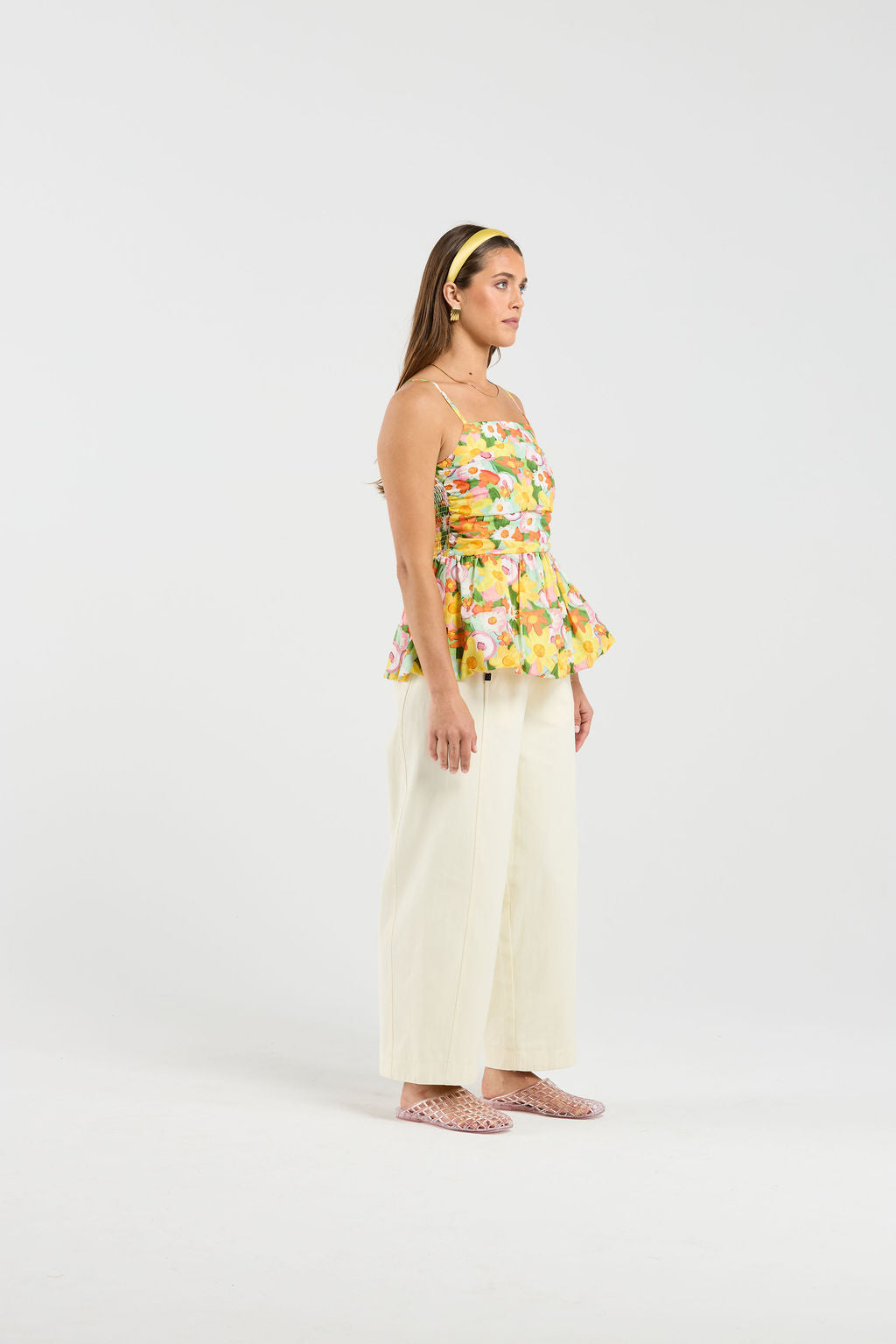Mira Top - Fruit Salad Floral
