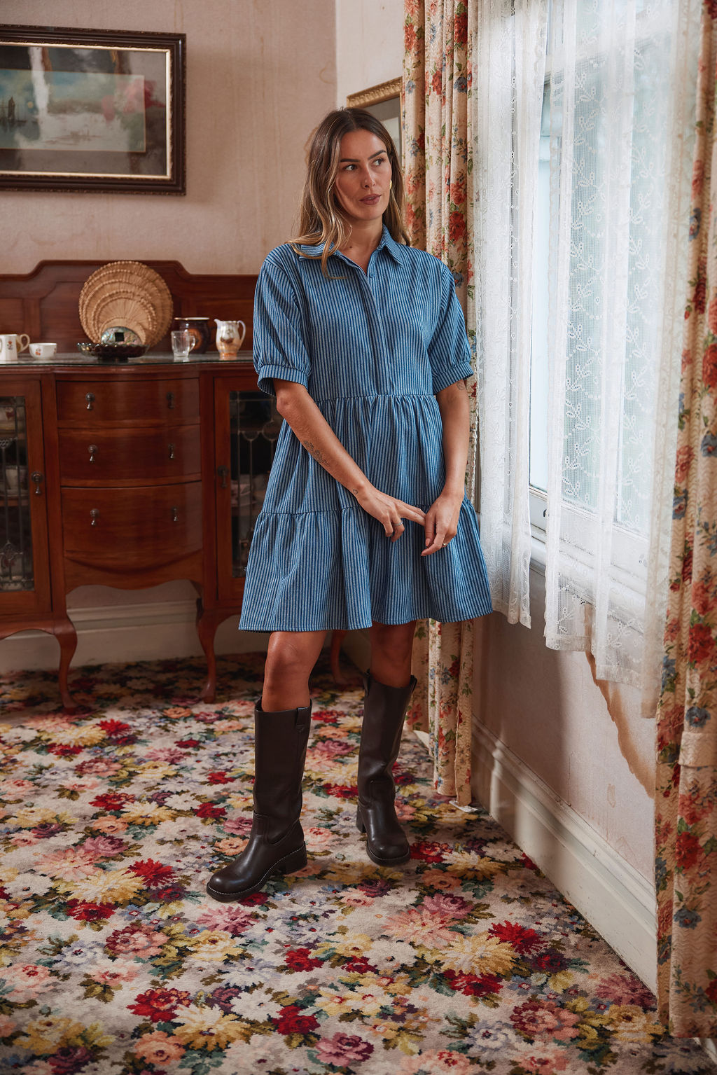 Coming Soon - Nova Dress - Skyline Denim