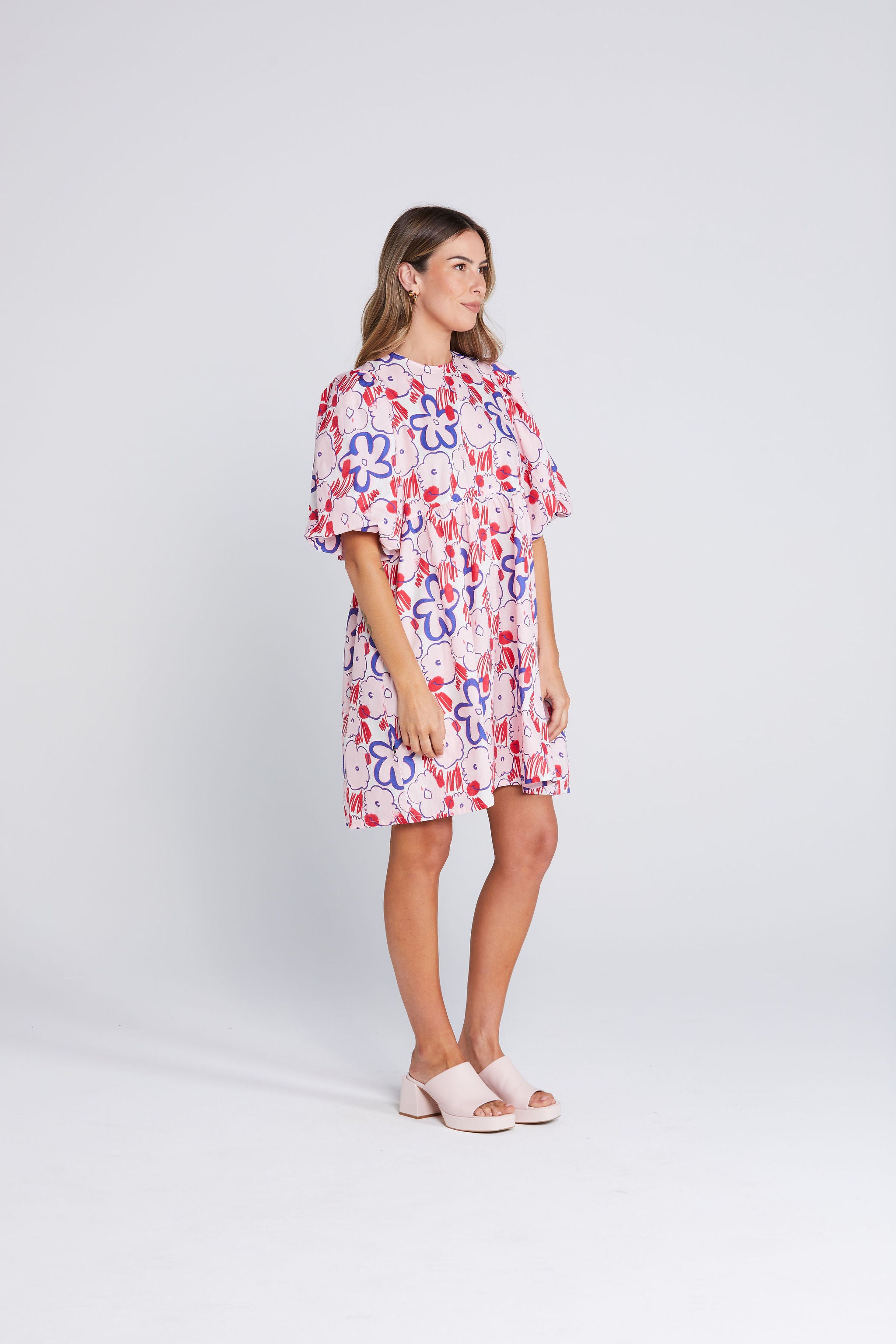 Coming Soon - Spin Dress - Squiggle Bloom
