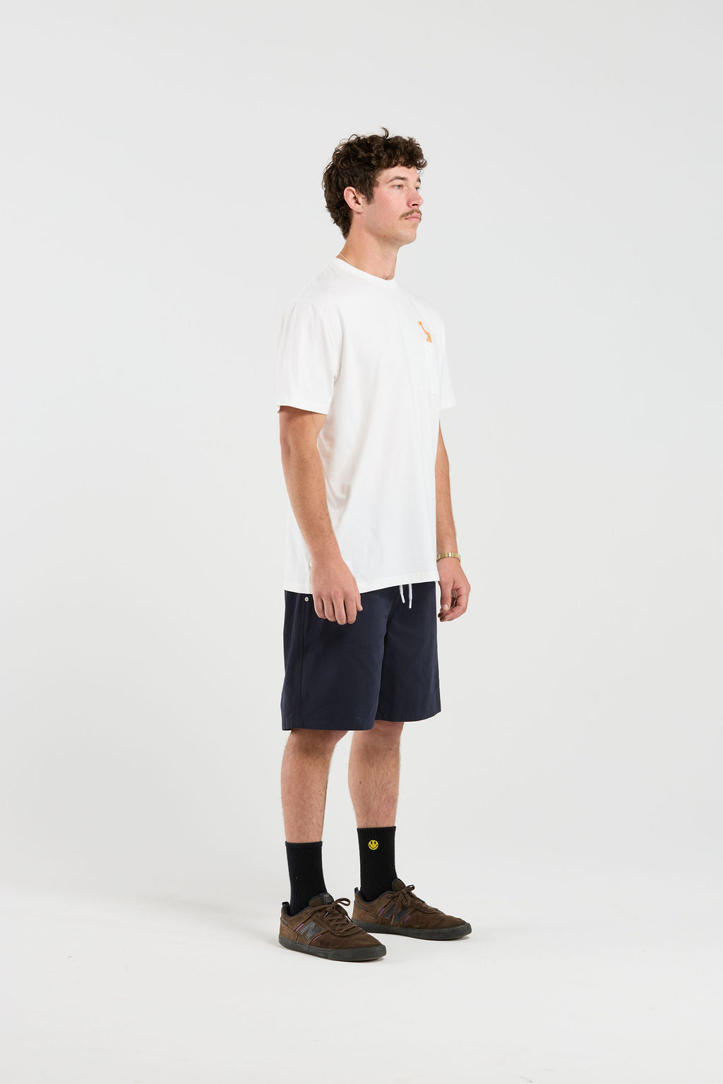 Max Pocket Tee - Milk