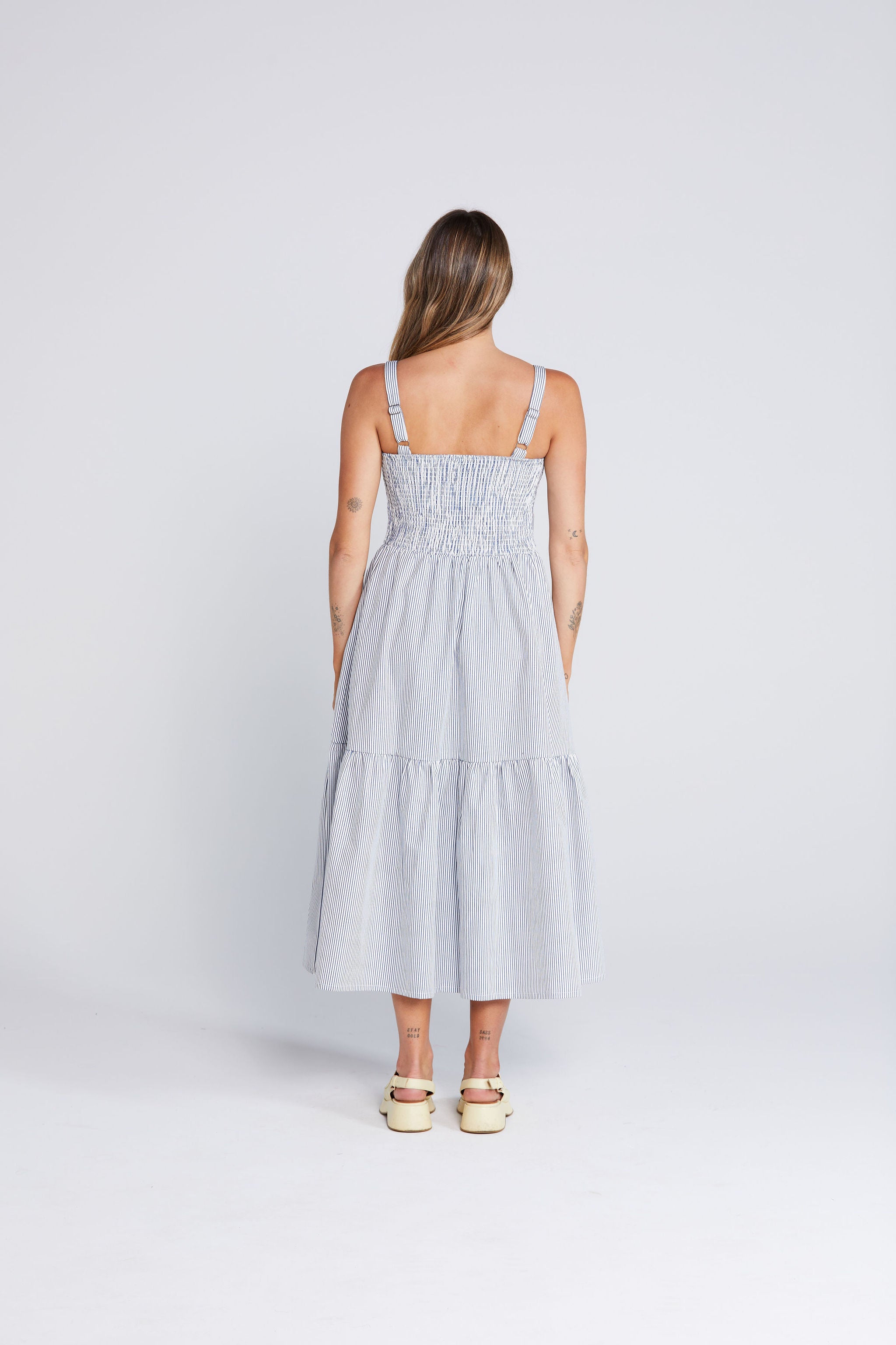 Coming Soon - Sweet Ziggy Dress - Seaside Stripe