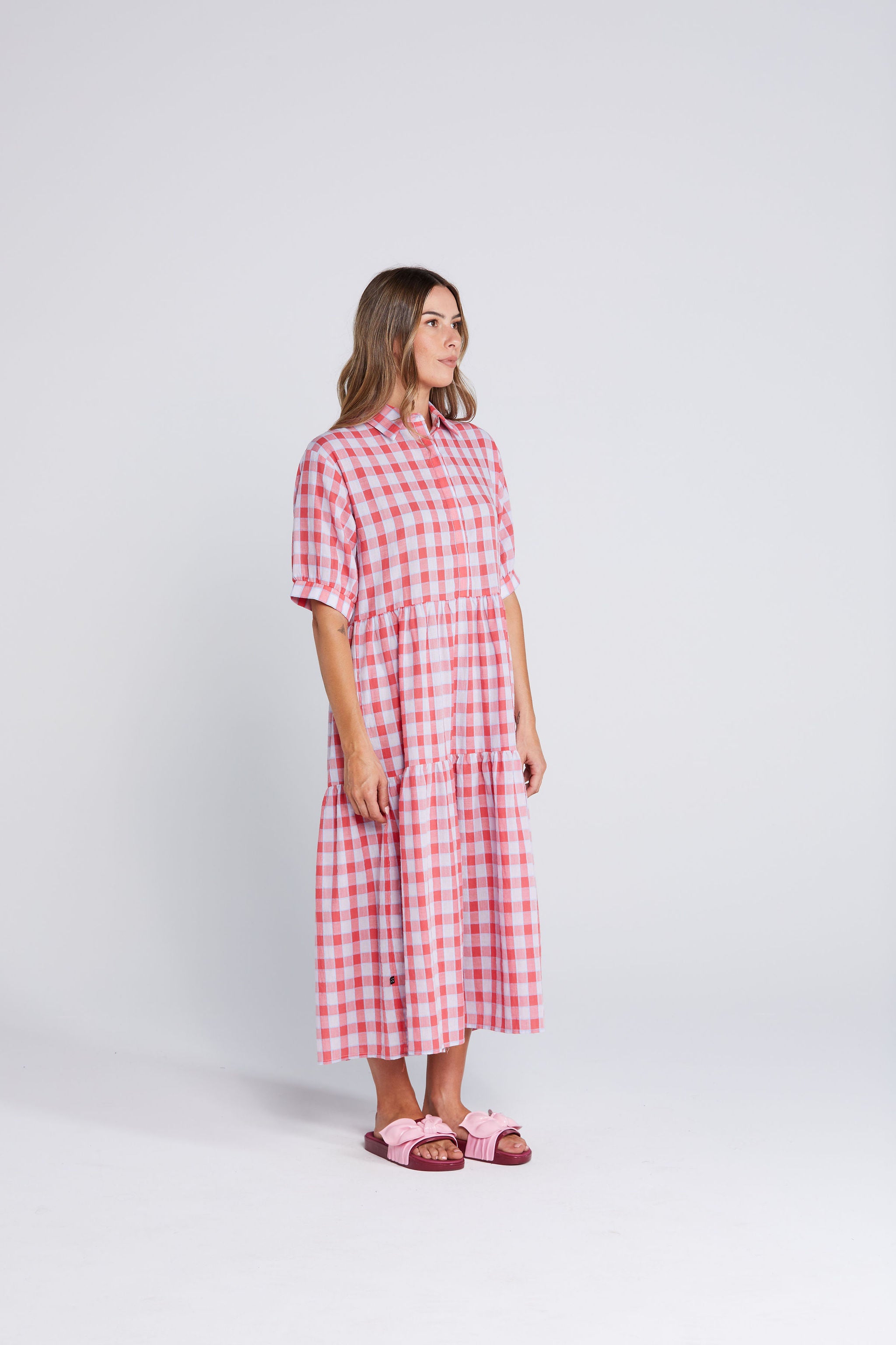 Coming Soon - Luna Dress - Check Mate