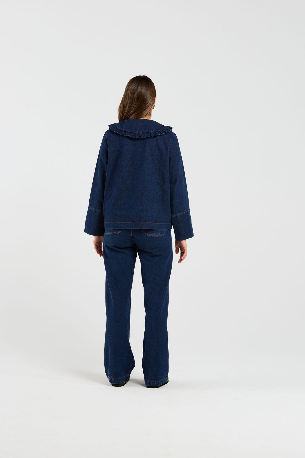 Embark Shacket - Indigo Denim