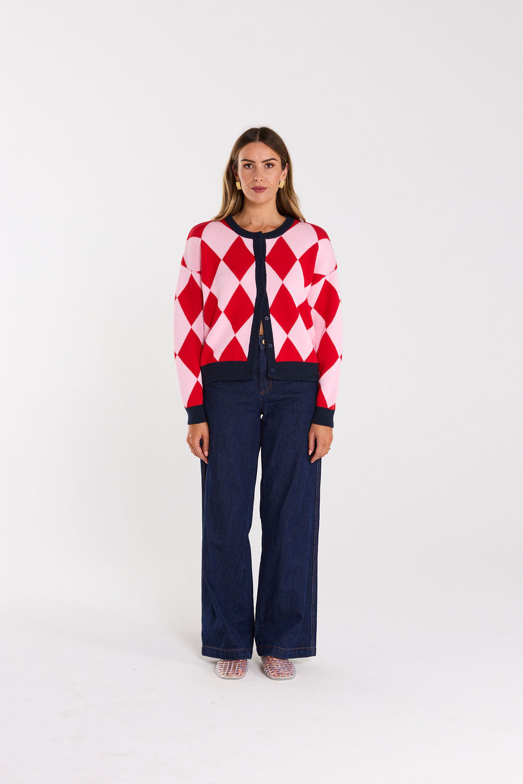 Coming Soon - Gemma Cardigan - Cherry Milkshake