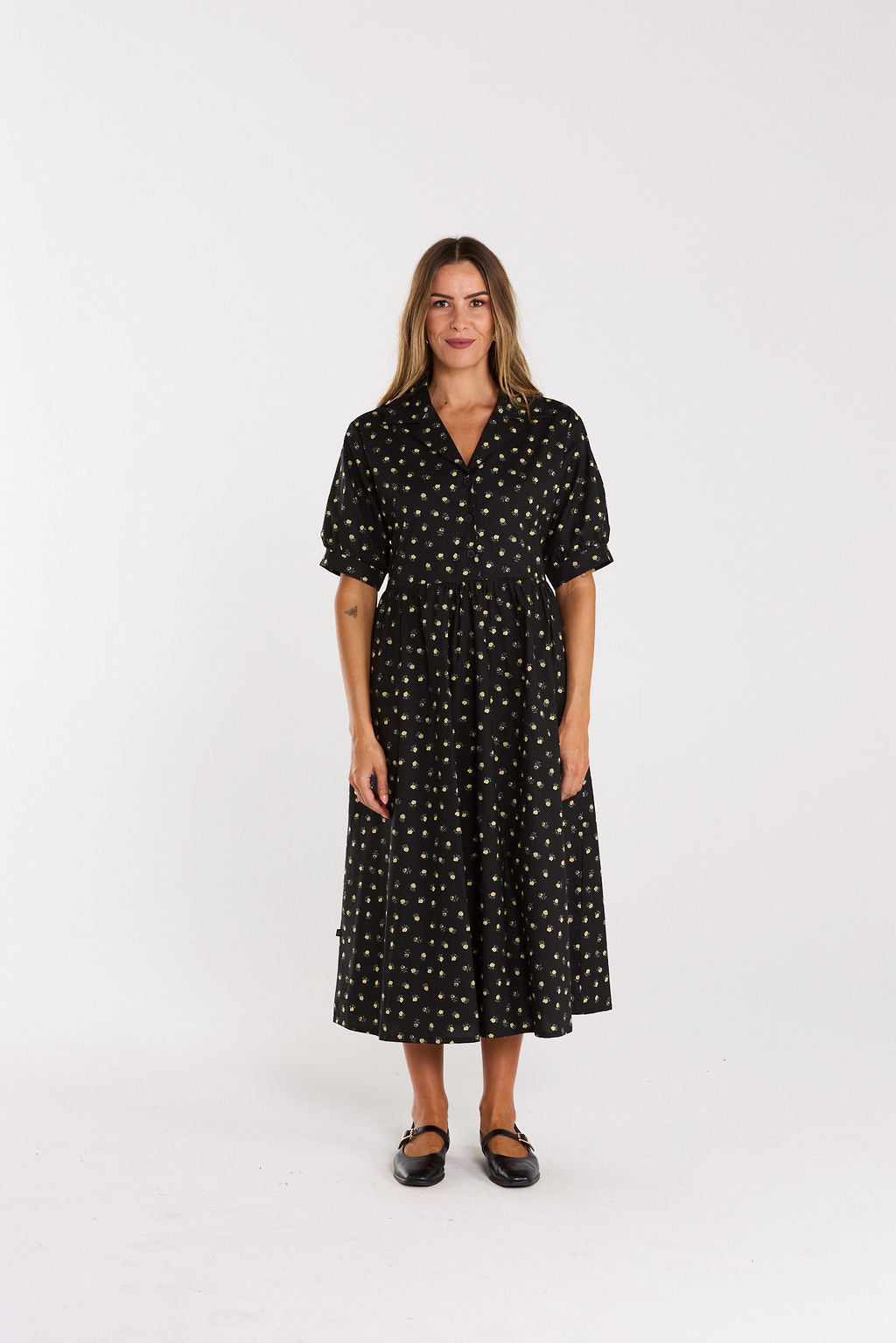 Lumie Dress - Golden Rose