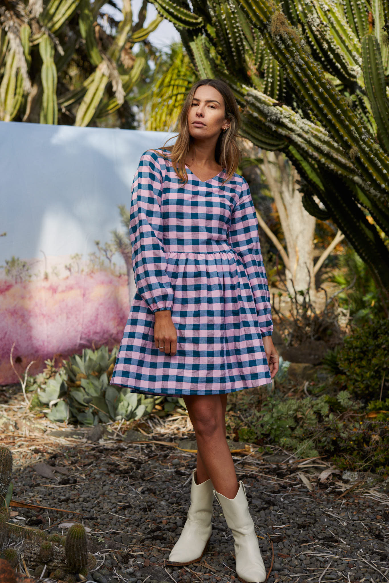 Piper Dress - Teal Candy