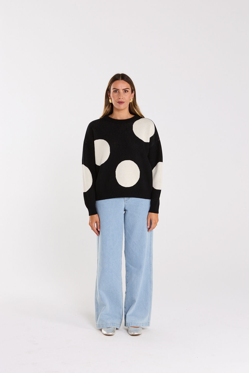 Spottie Jumper - Black