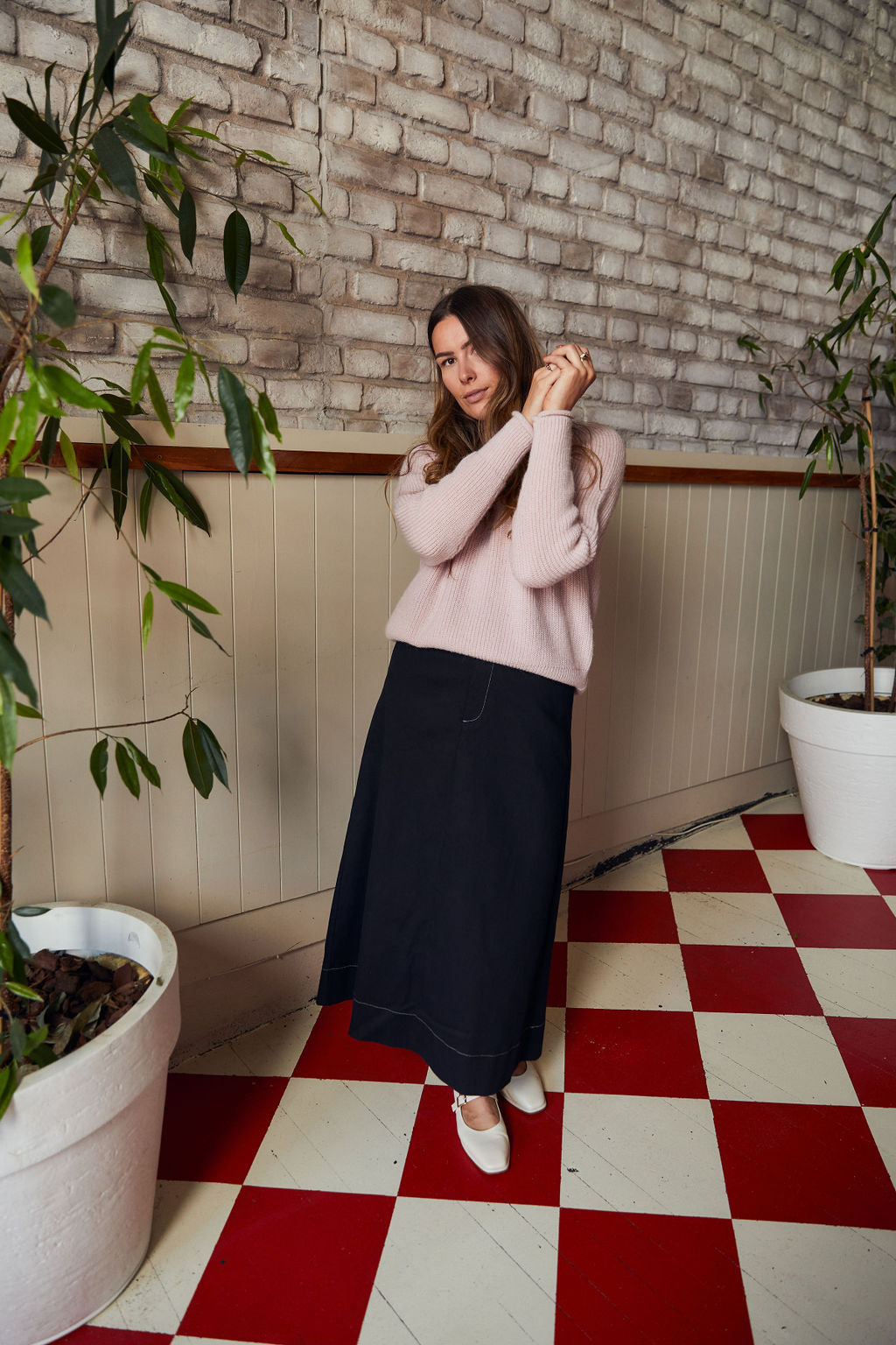 Emily Jumper - Barely Pink