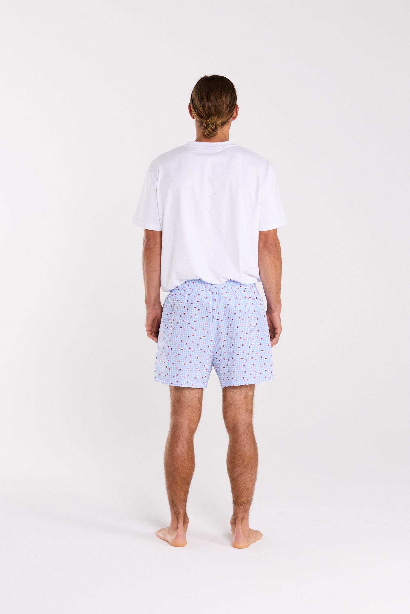 Mens Boxer Shorts - Floral Picnic