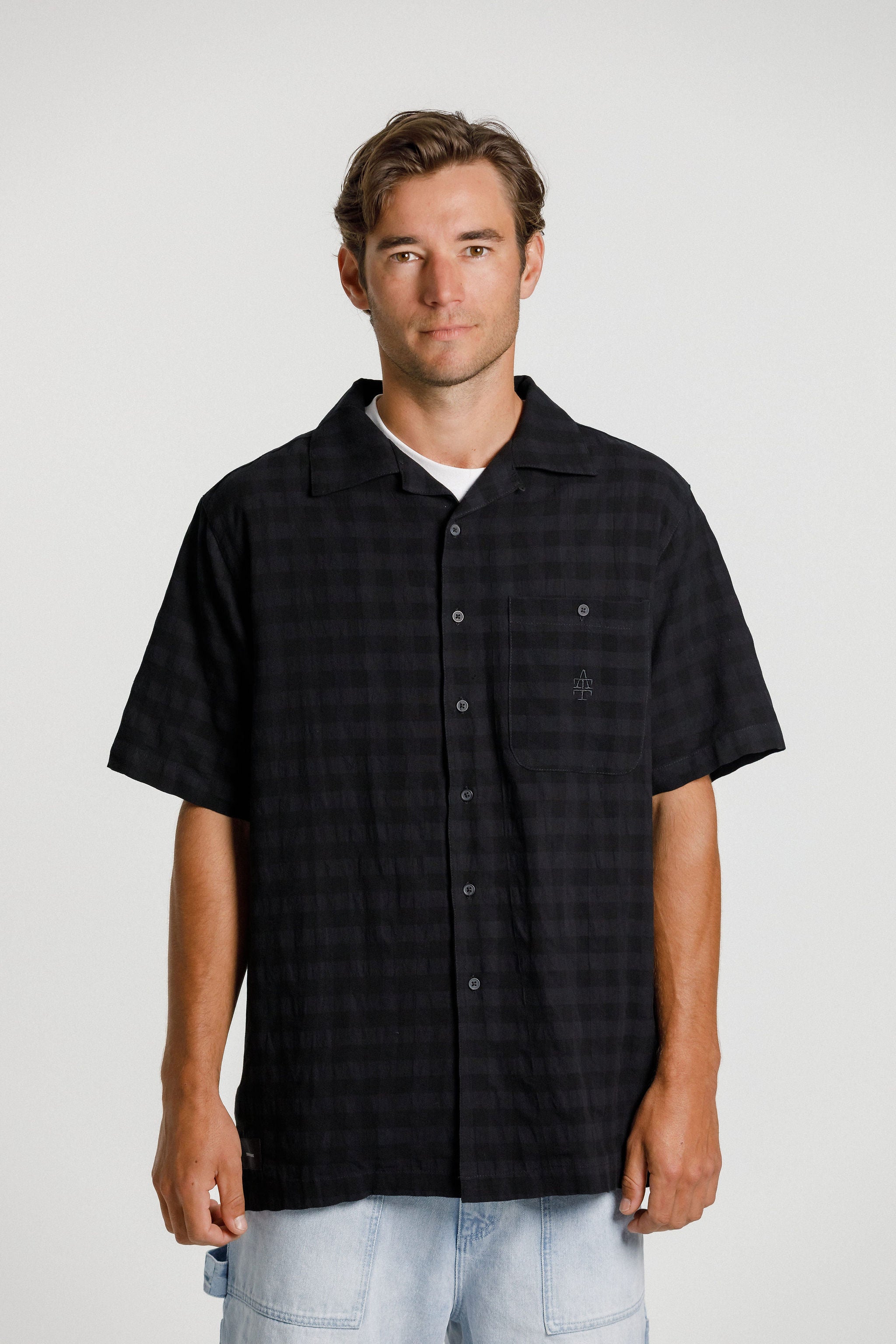 Trope Shirt - Sale -  Black Check