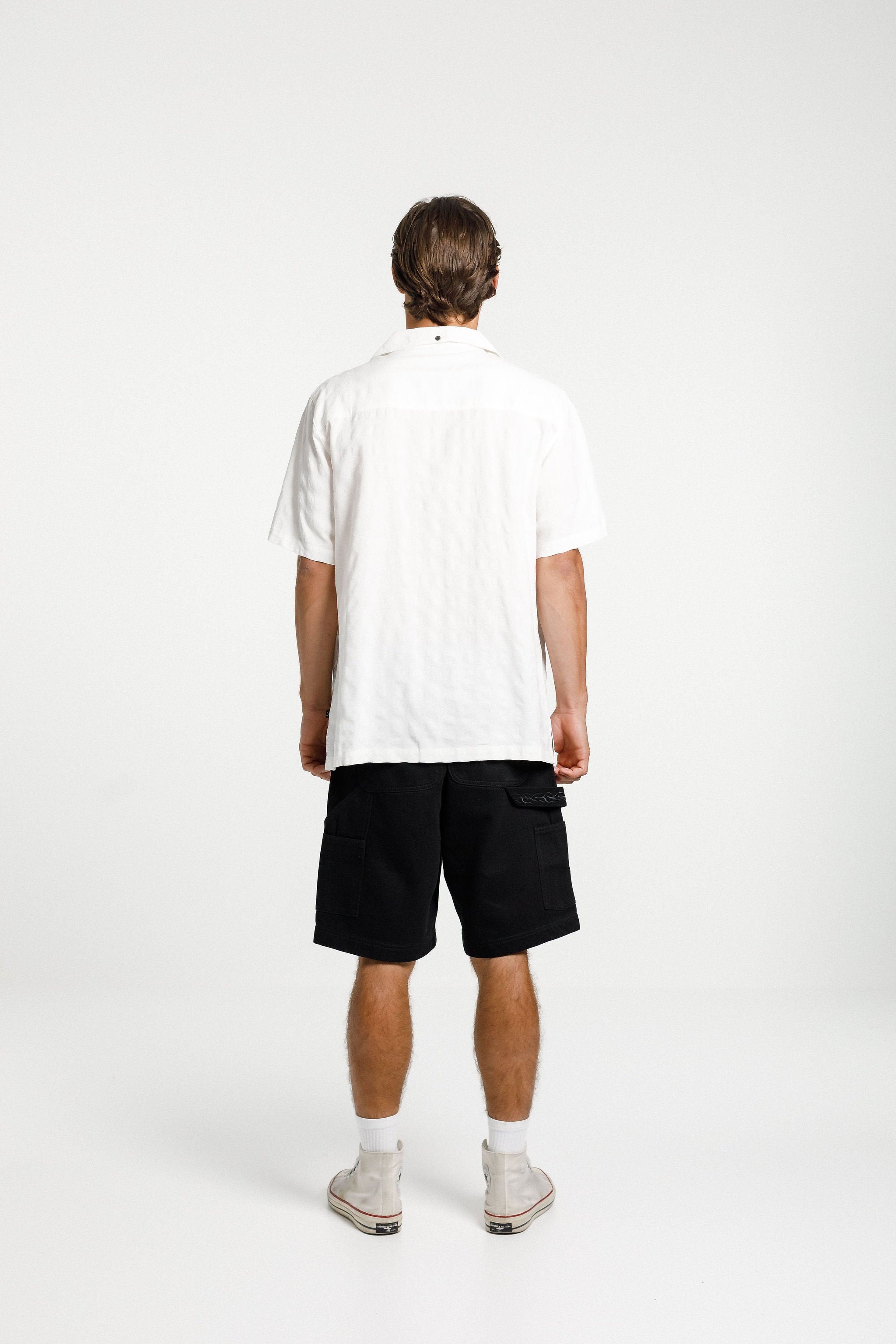 Trope Shirt - White Check
