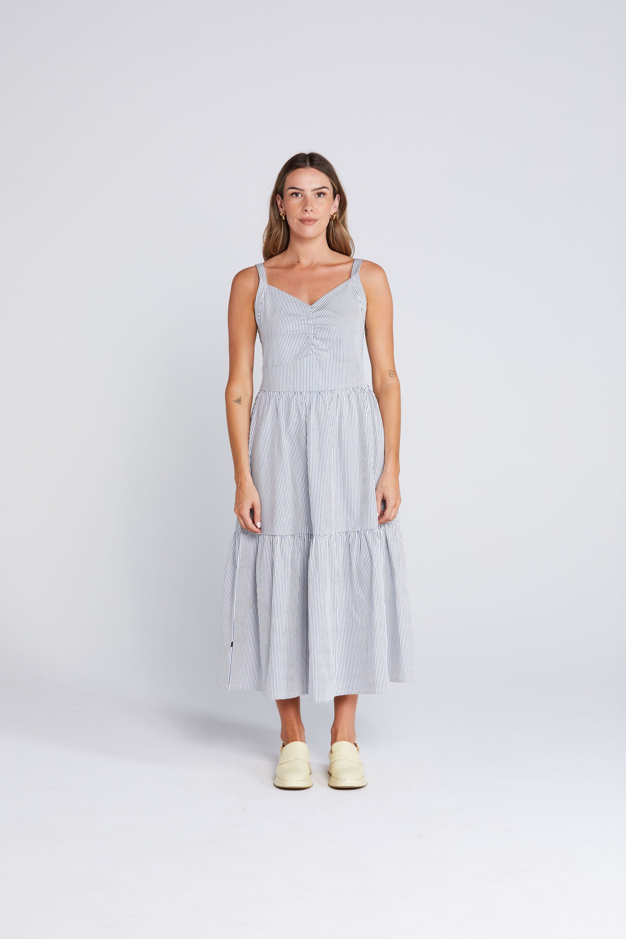 Sweet Ziggy Dress - Seaside Stripe
