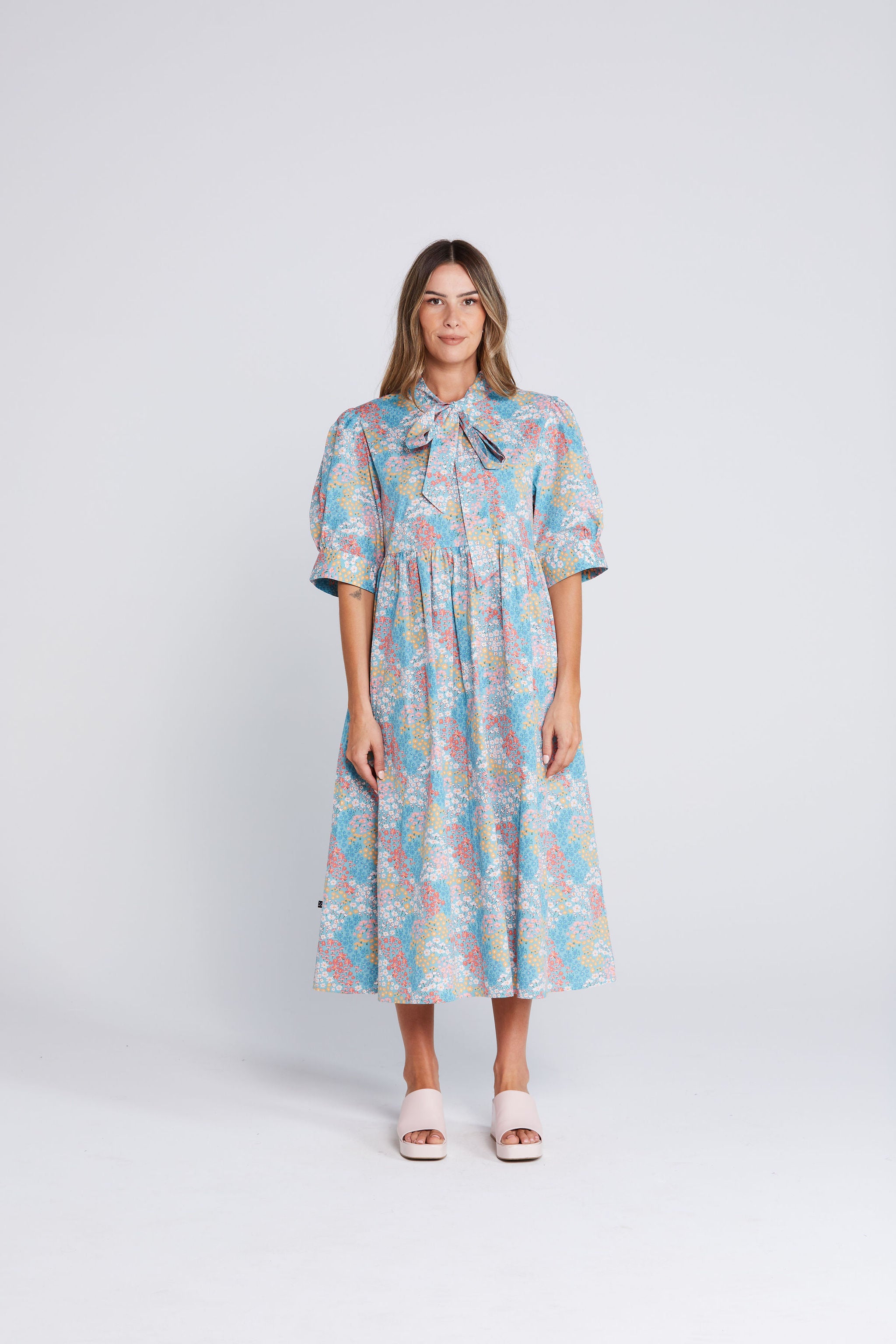 Nightfall Dress - Floral Frenzy
