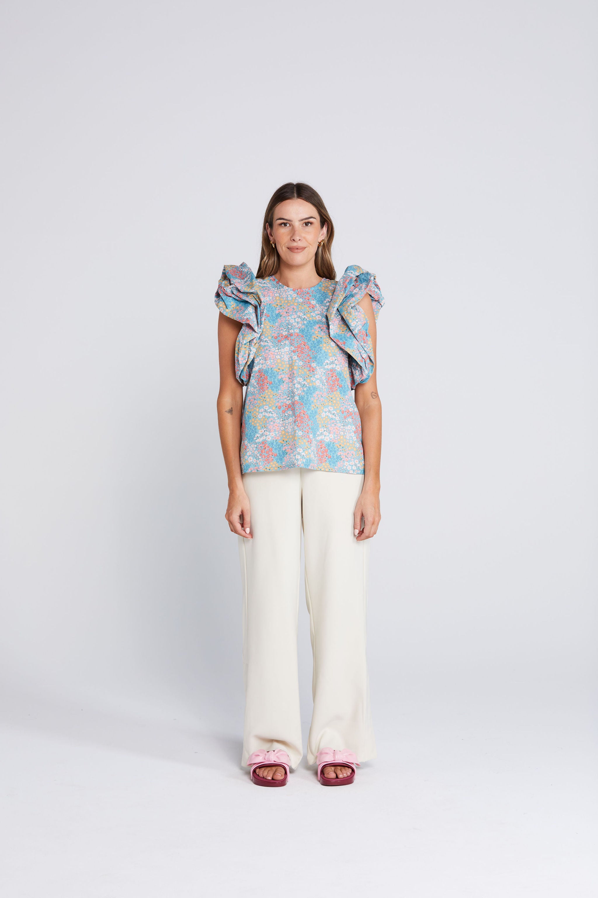 Sashay Top - Floral Frenzy