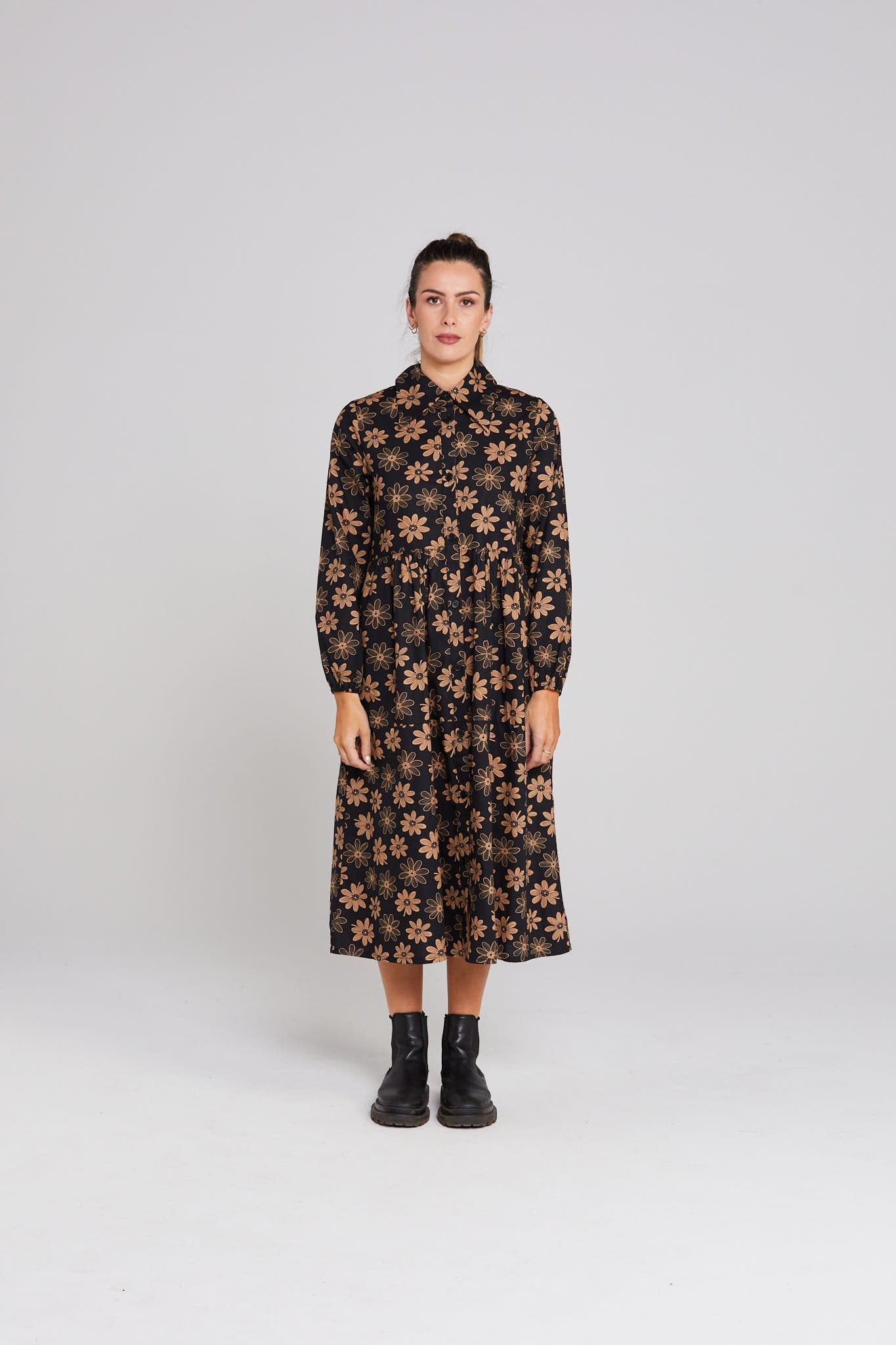 Aleah Dress - Winter Petal