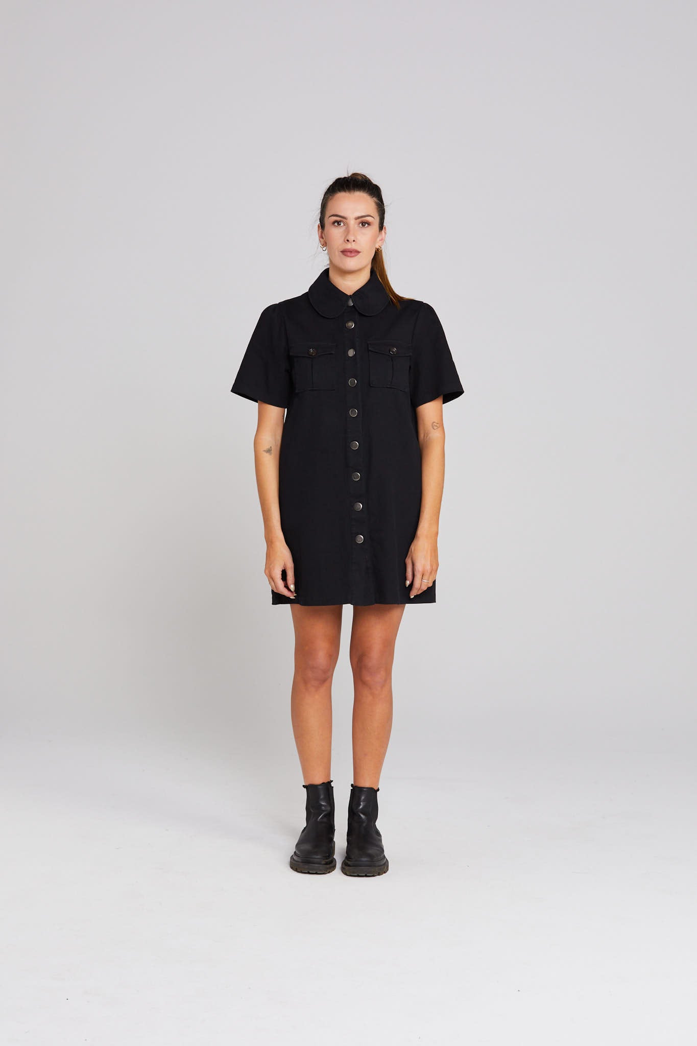 Utility Dress - Black