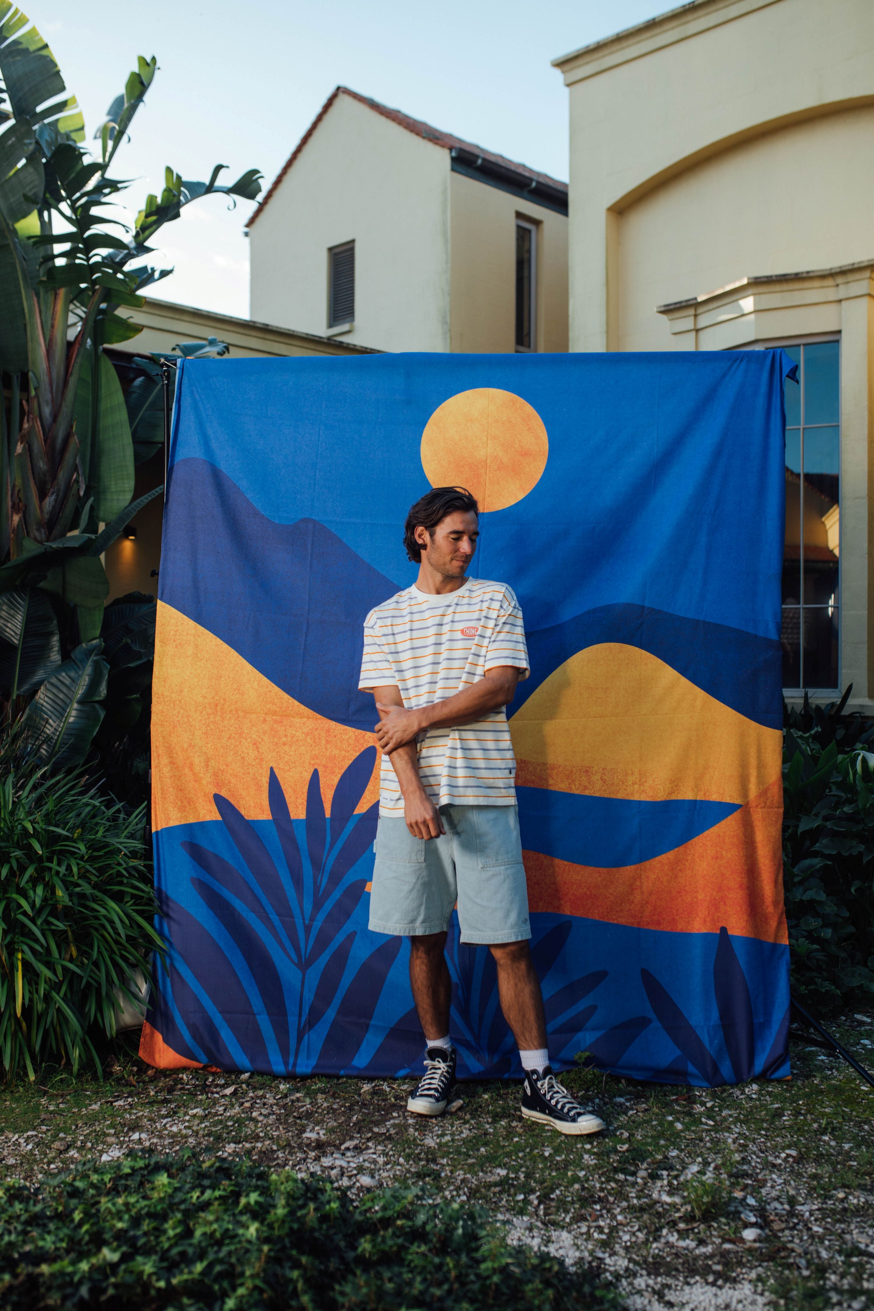 Ample Tee - Nautical Stripe