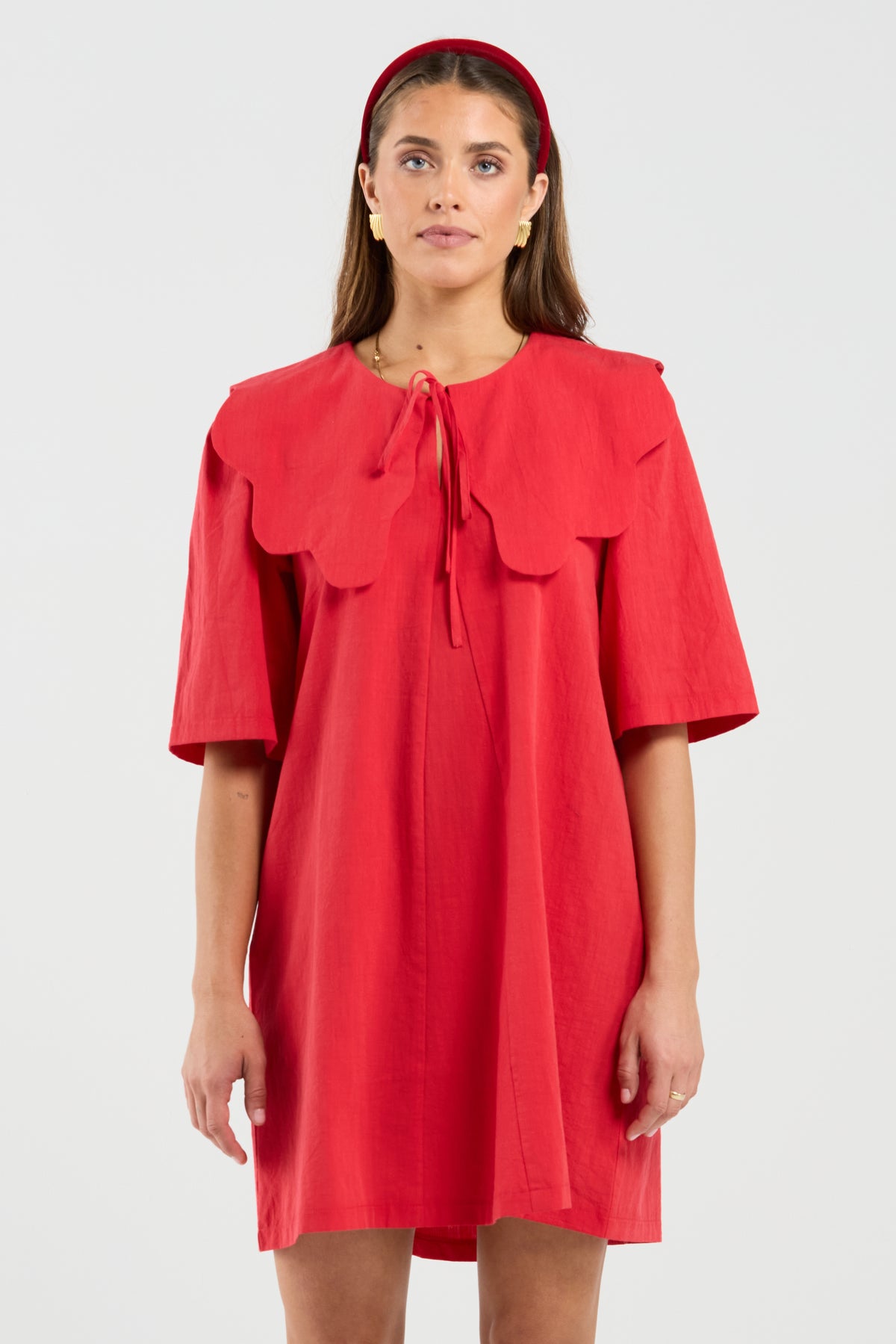 Yoko Dress - Hot Sauce