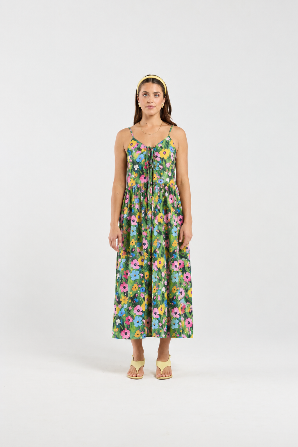 Zinnia Dress - Floraburst