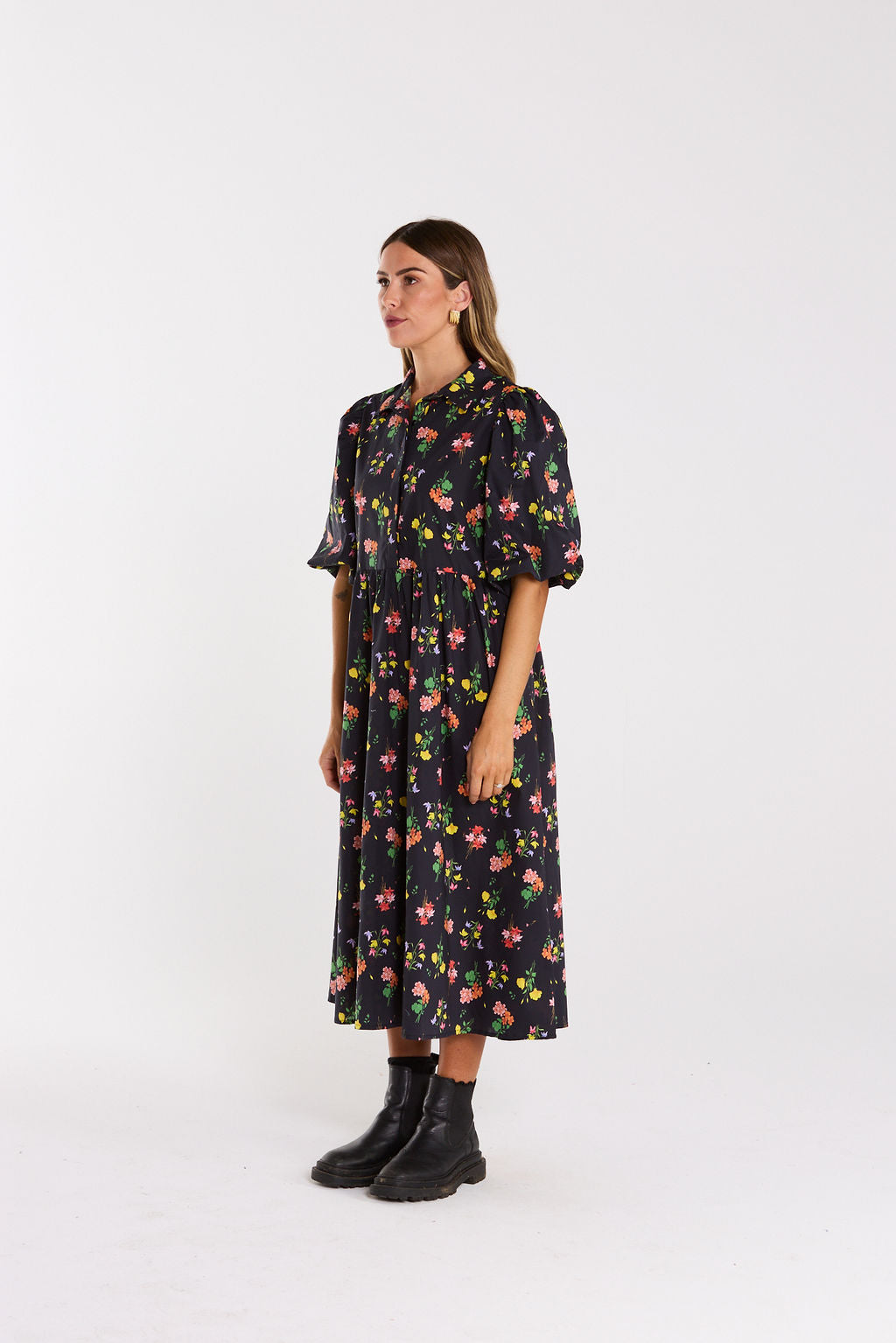 Coming Soon - Lucina Dress - Vivid Noir