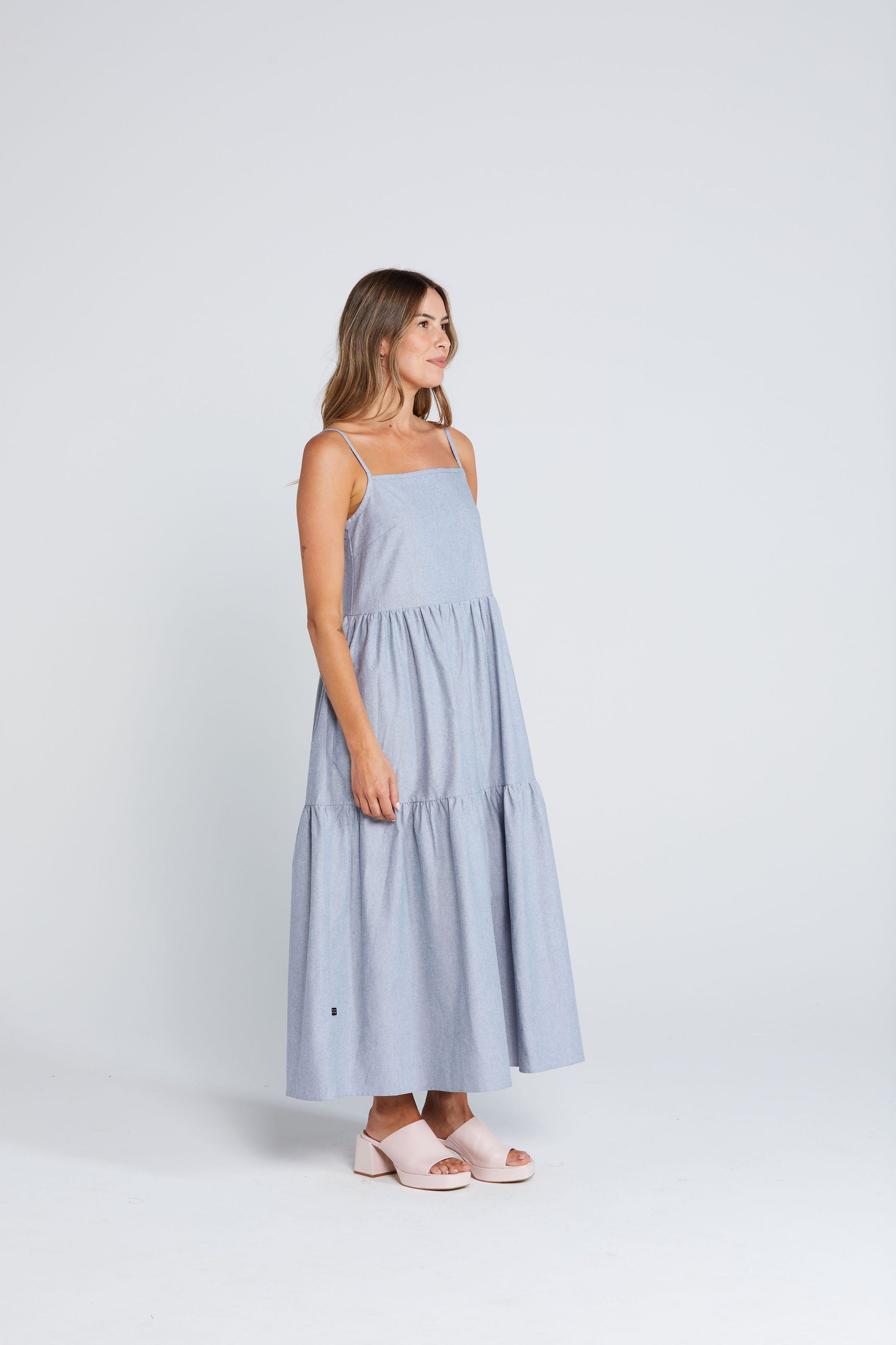Ziggy Dress - Onyx Grain