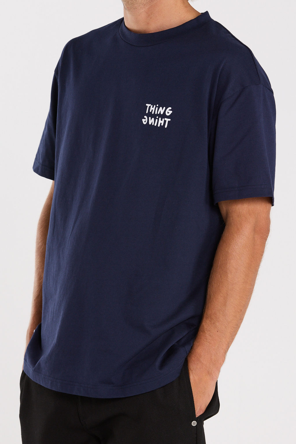 Coming Soon - Ample Tee - Zany Navy